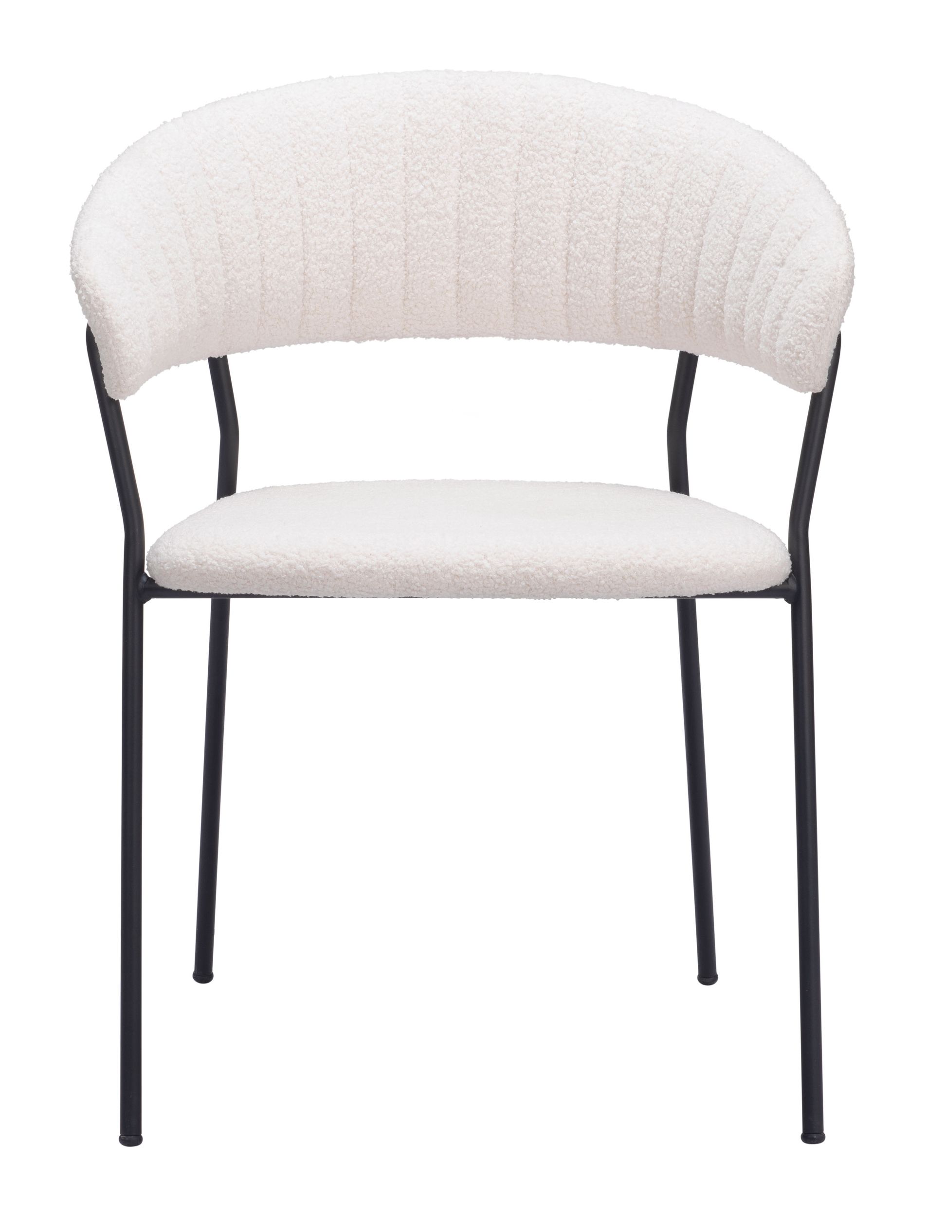 Josephine Polyester/Steel Dining Chair