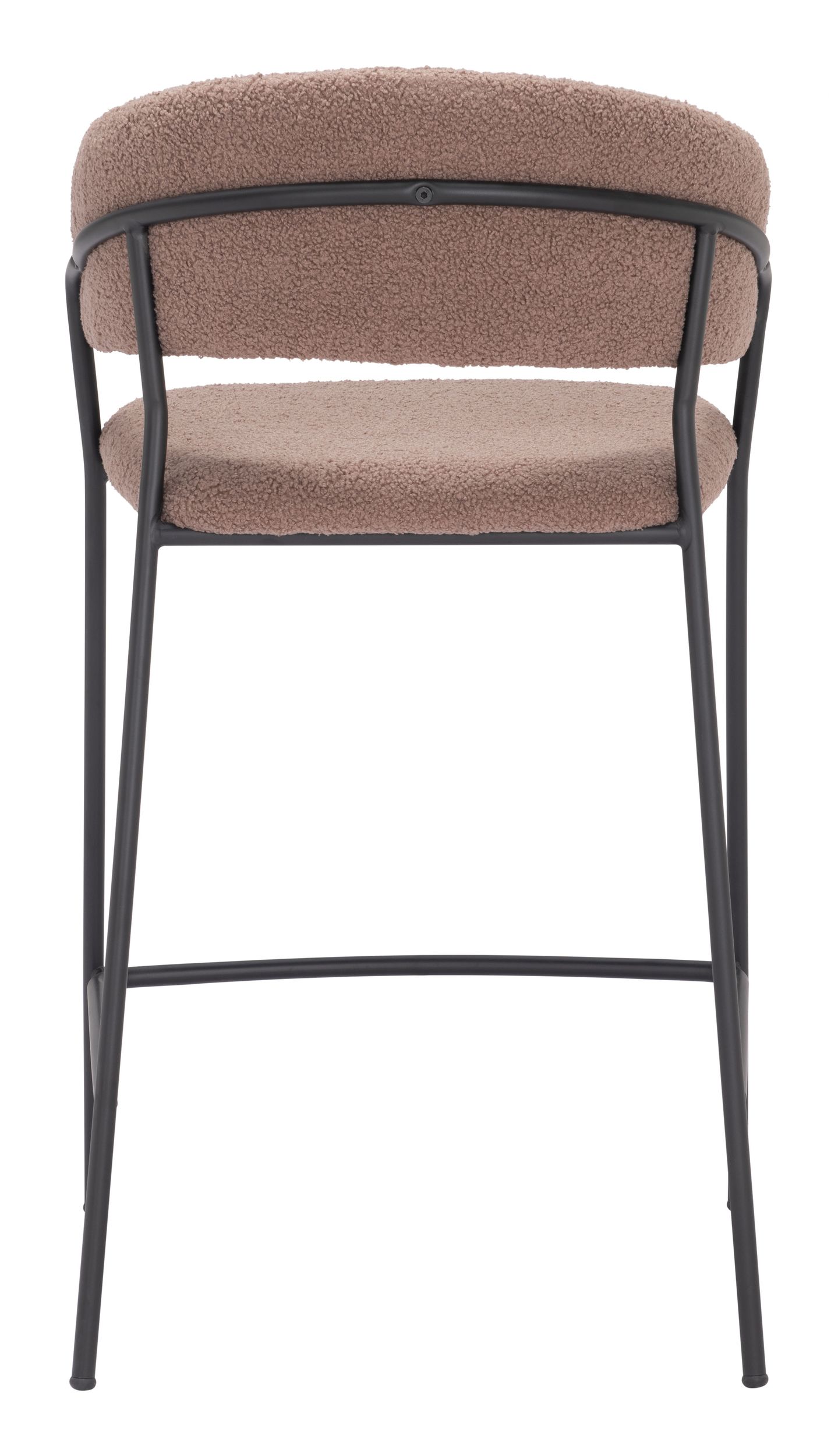 Josephine Polyester/Steel Counter Stool
