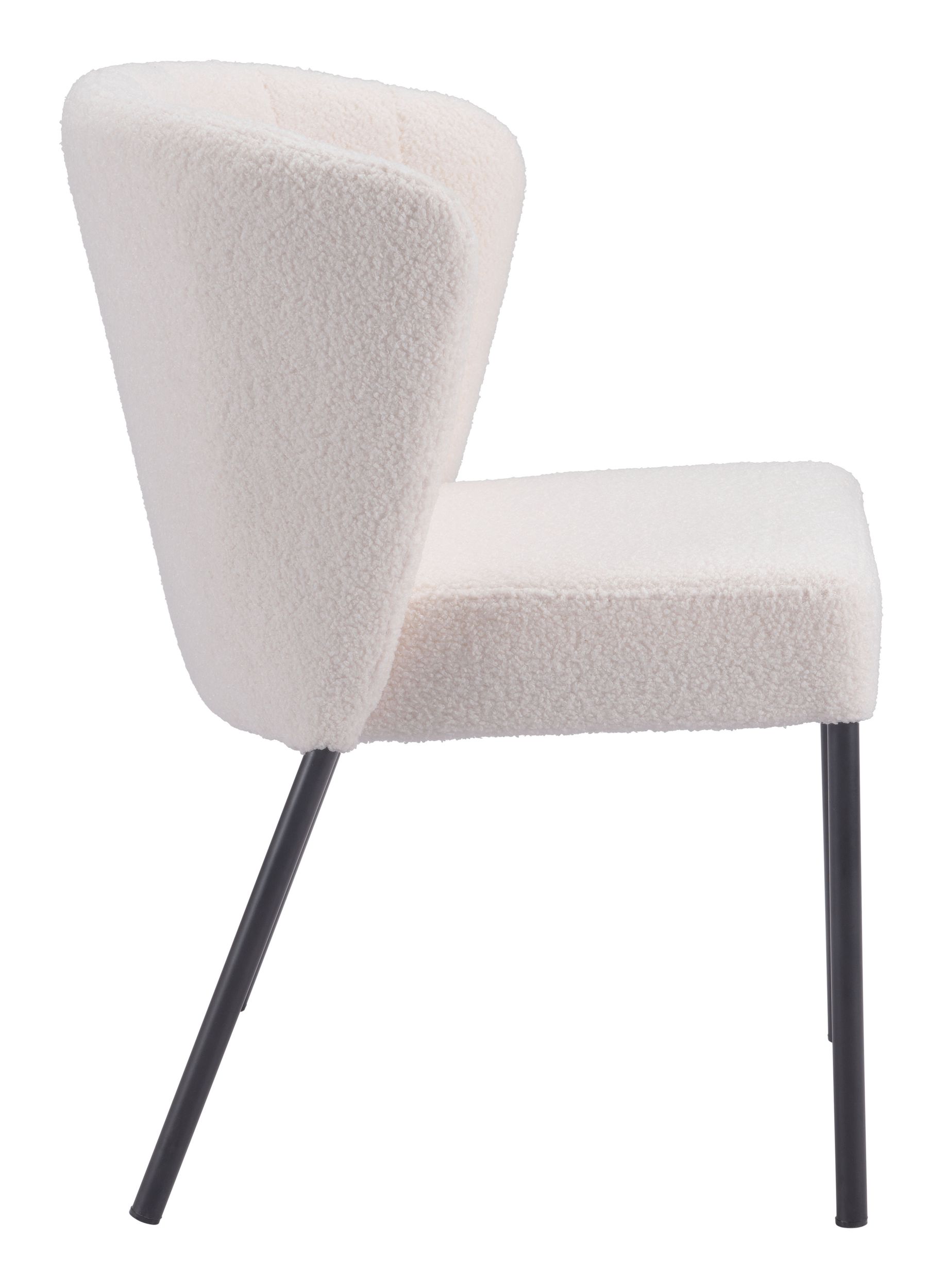 Aimee Fabric/Steel Dining Chair
