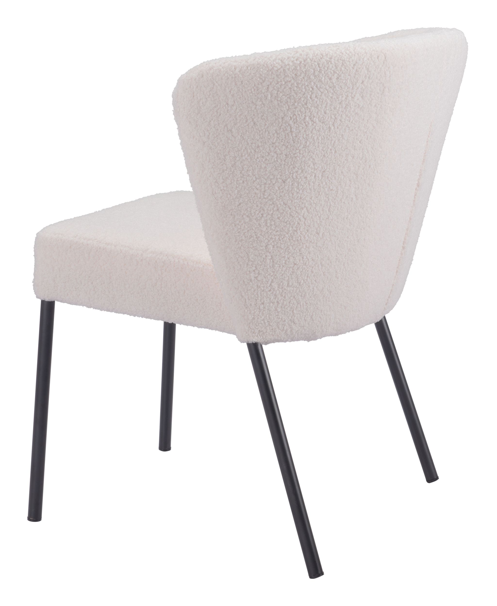 Aimee Fabric/Steel Dining Chair