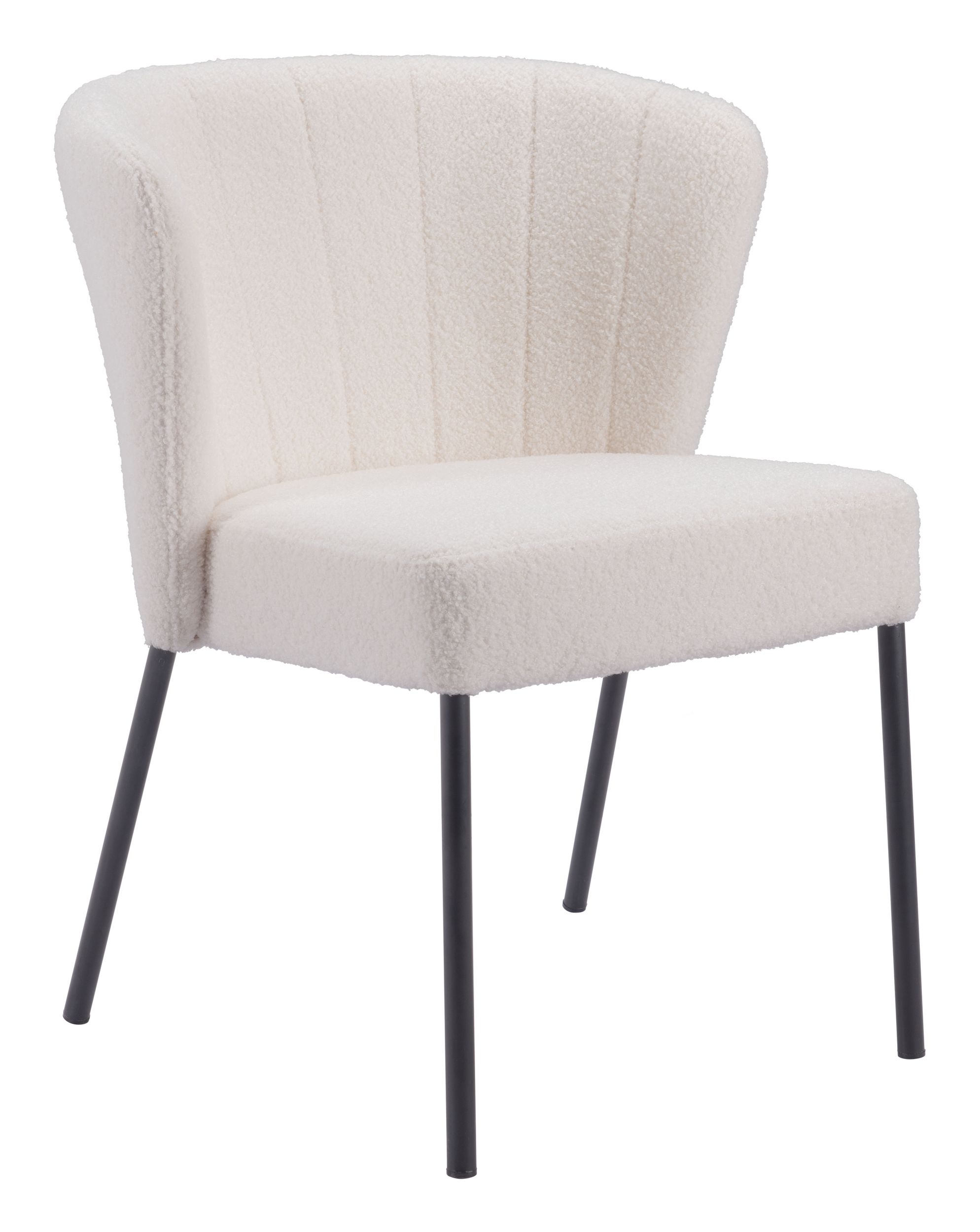 Aimee Fabric/Steel Dining Chair