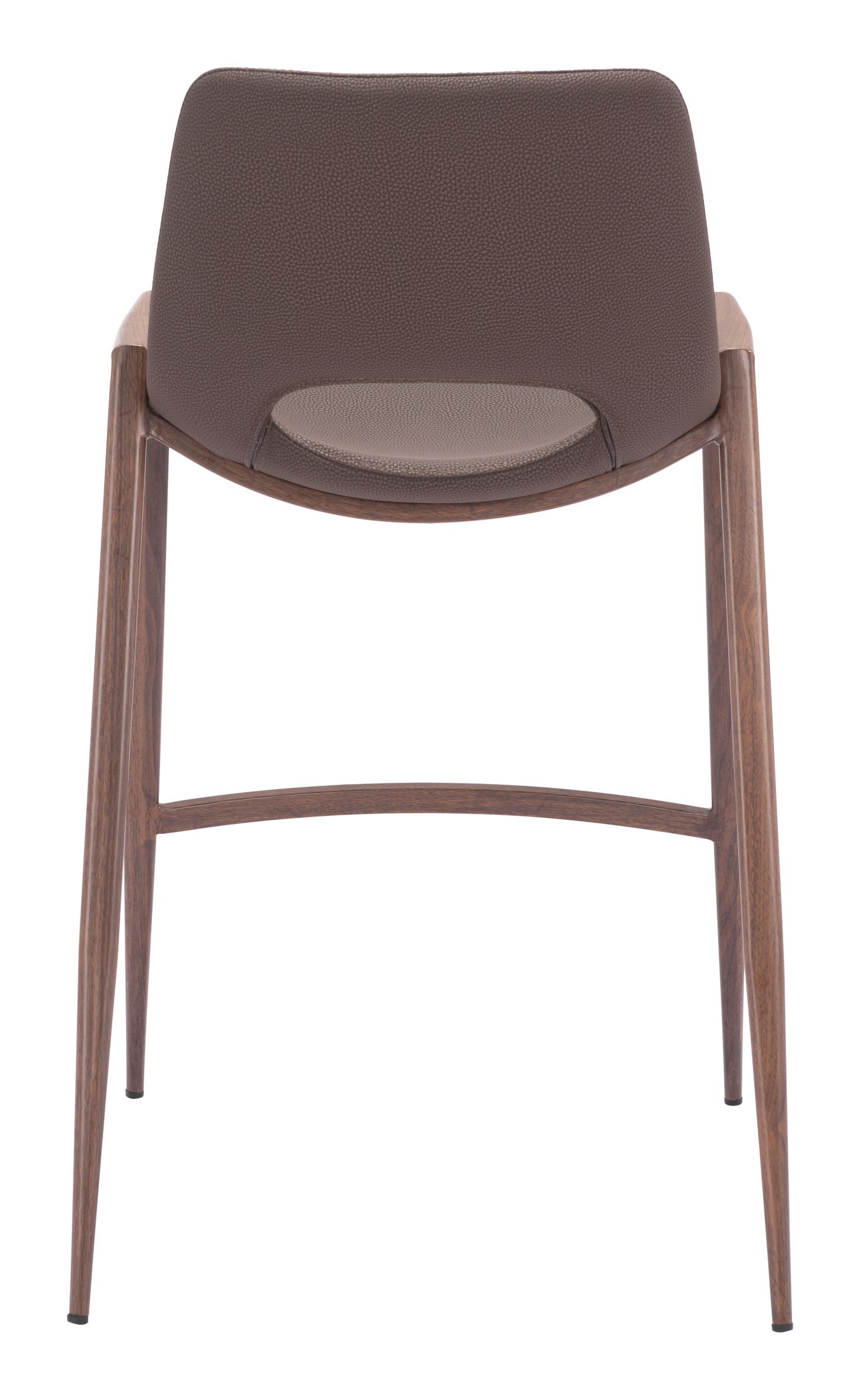 Desi Faux Leather/Steel Counter Stool
