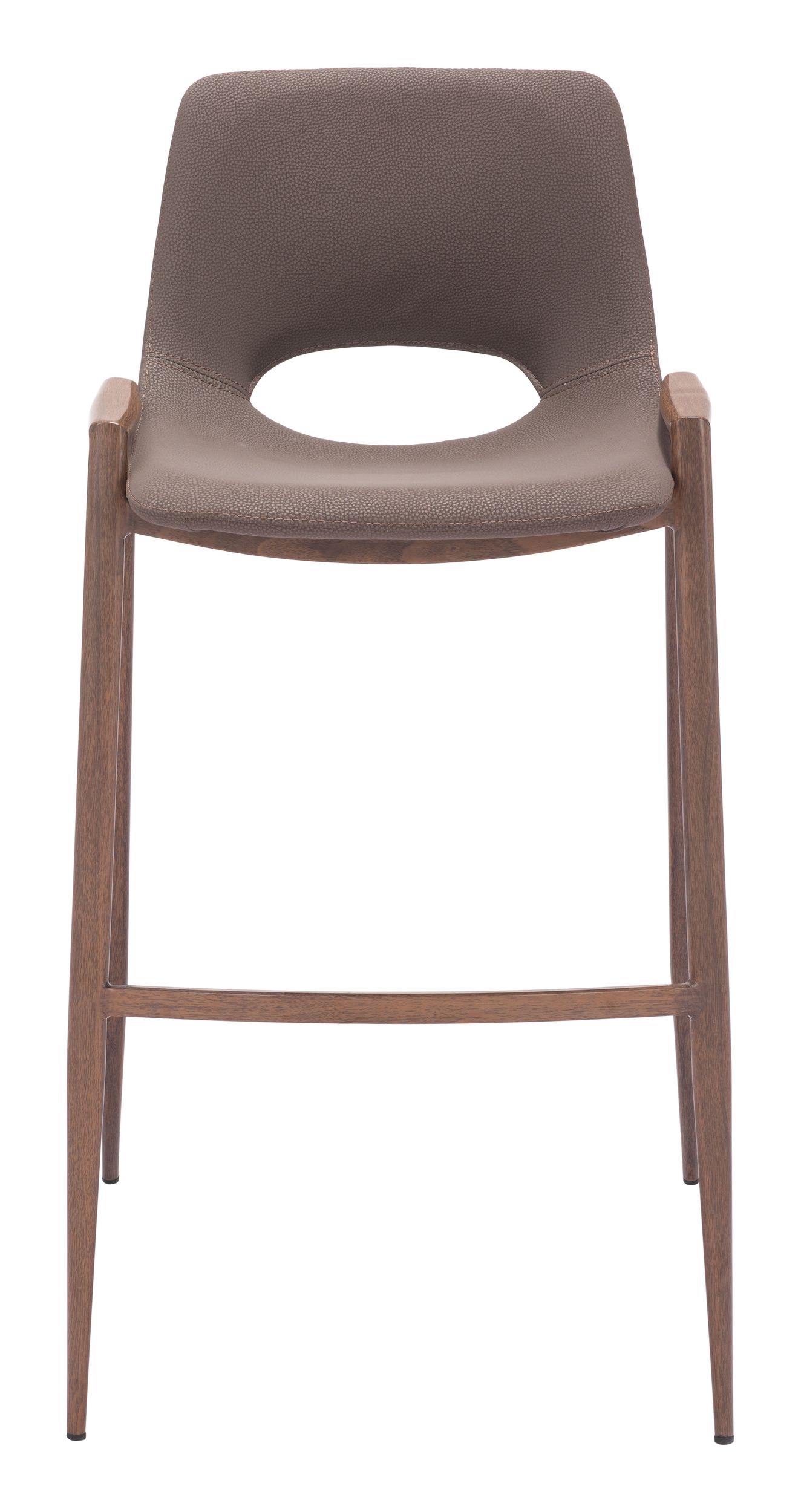 Desi Faux Leather/Steel Barstool