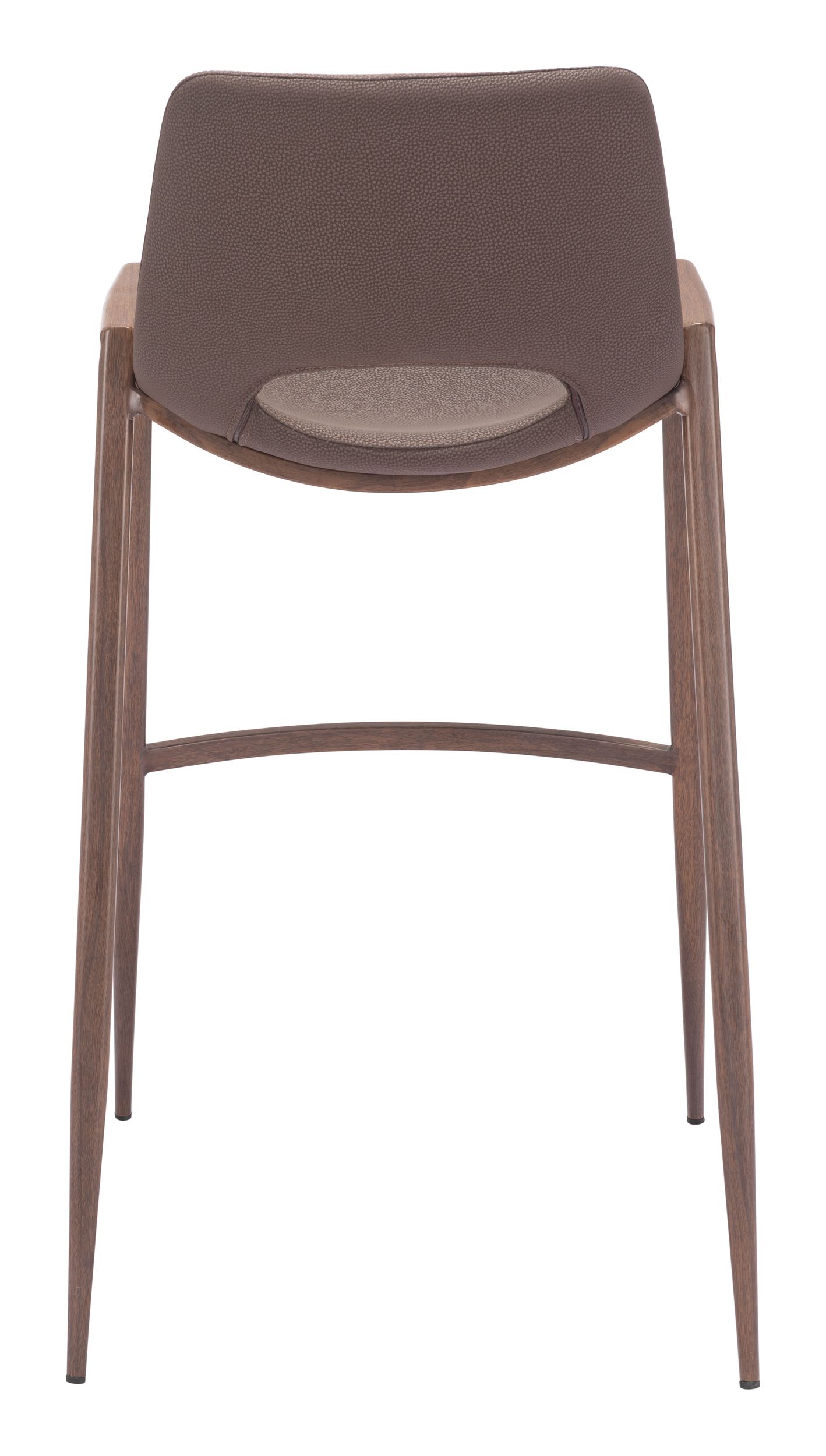 Desi Faux Leather/Steel Barstool
