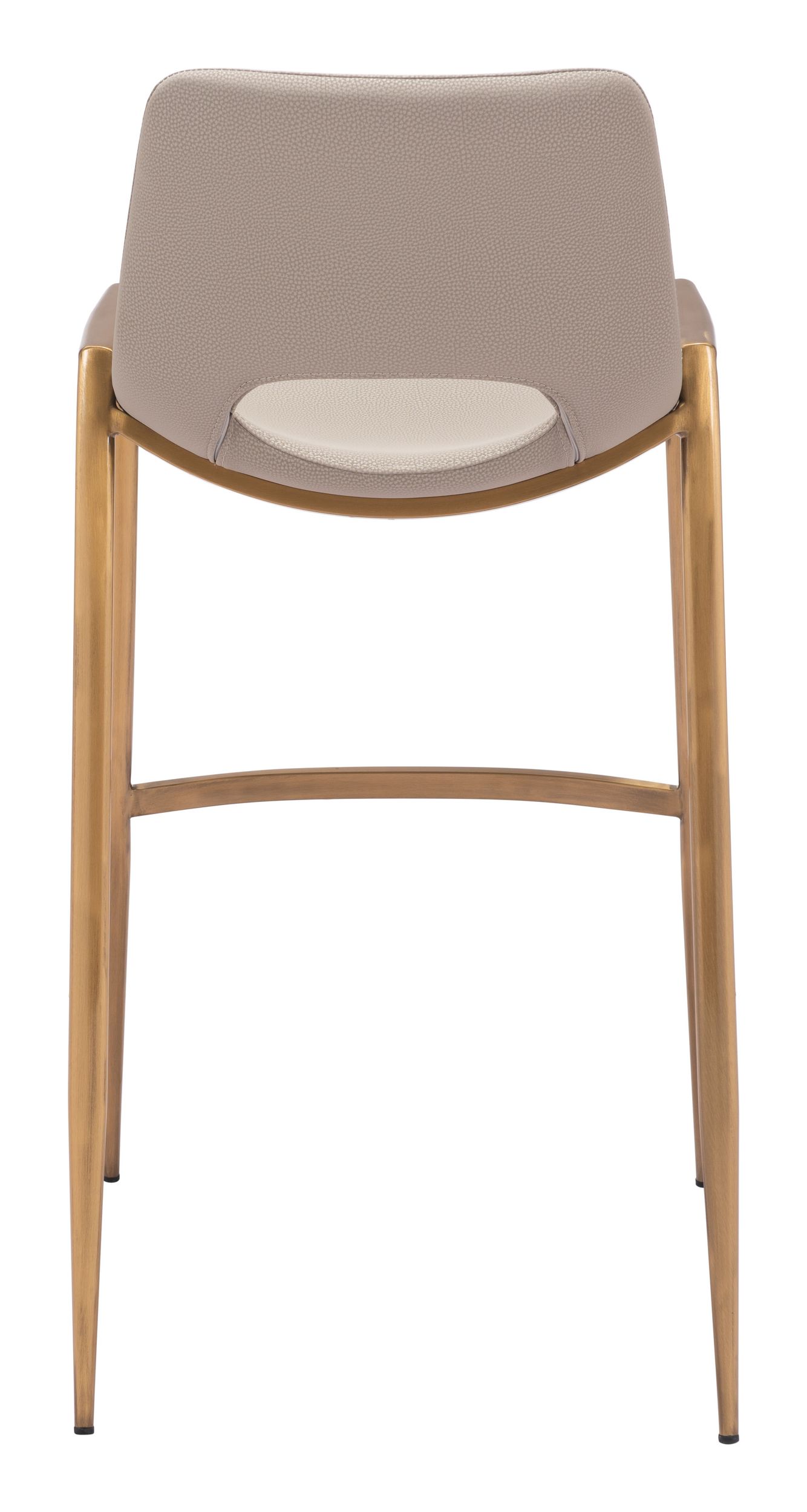 Desi Faux Leather/Steel Barstool