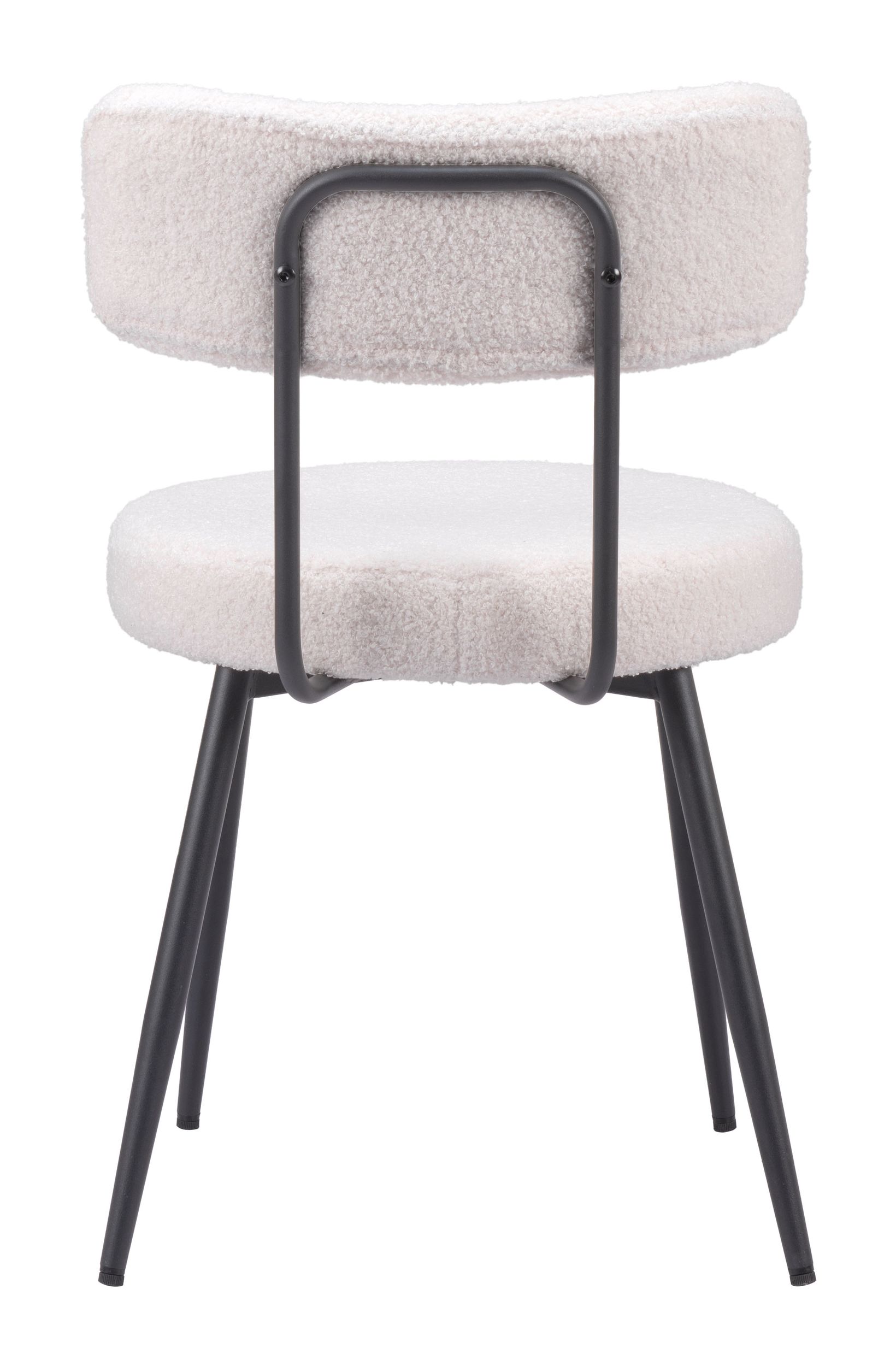Blanca Polyester/Steel Dining Chair