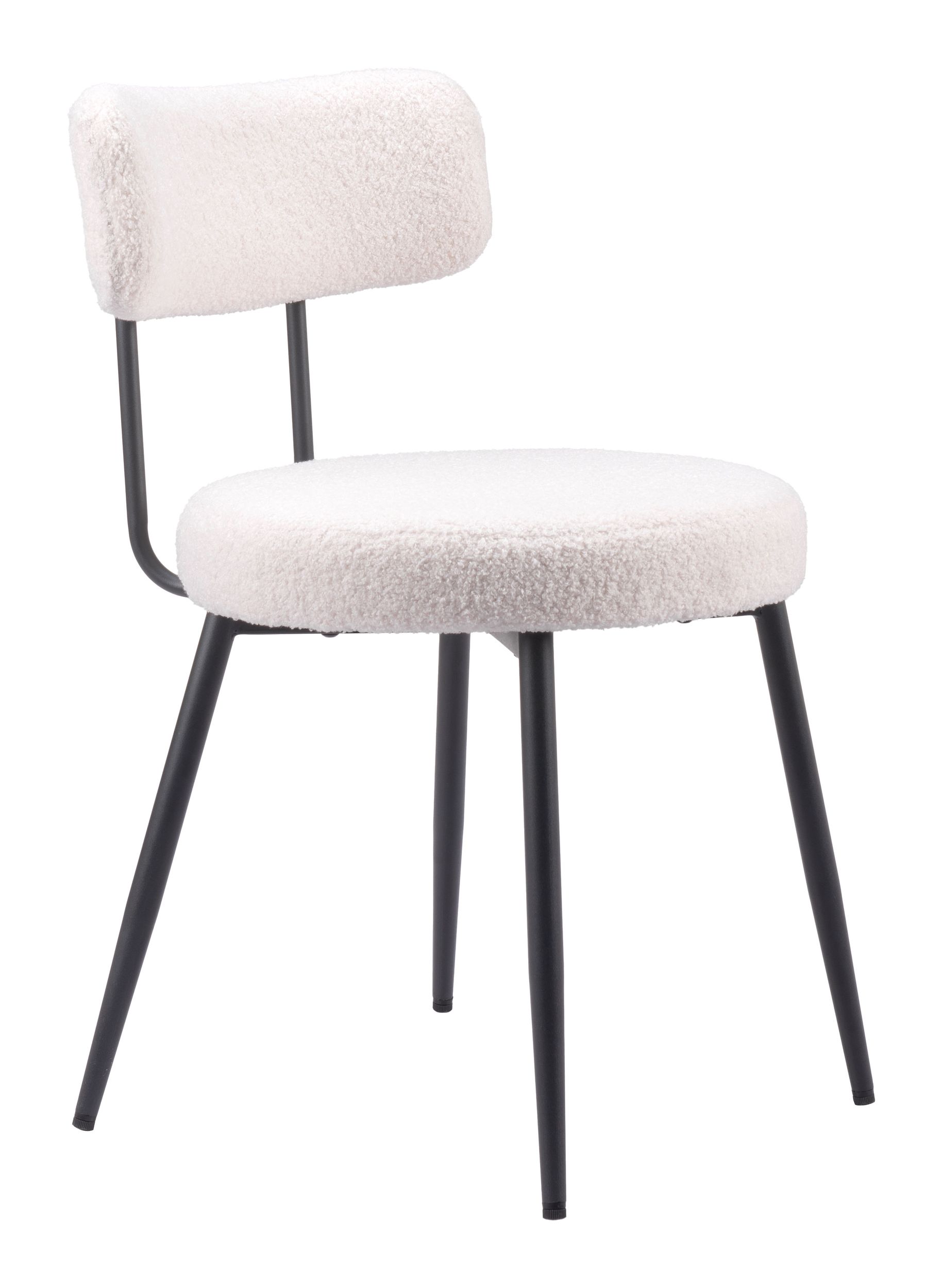 Blanca Polyester/Steel Dining Chair
