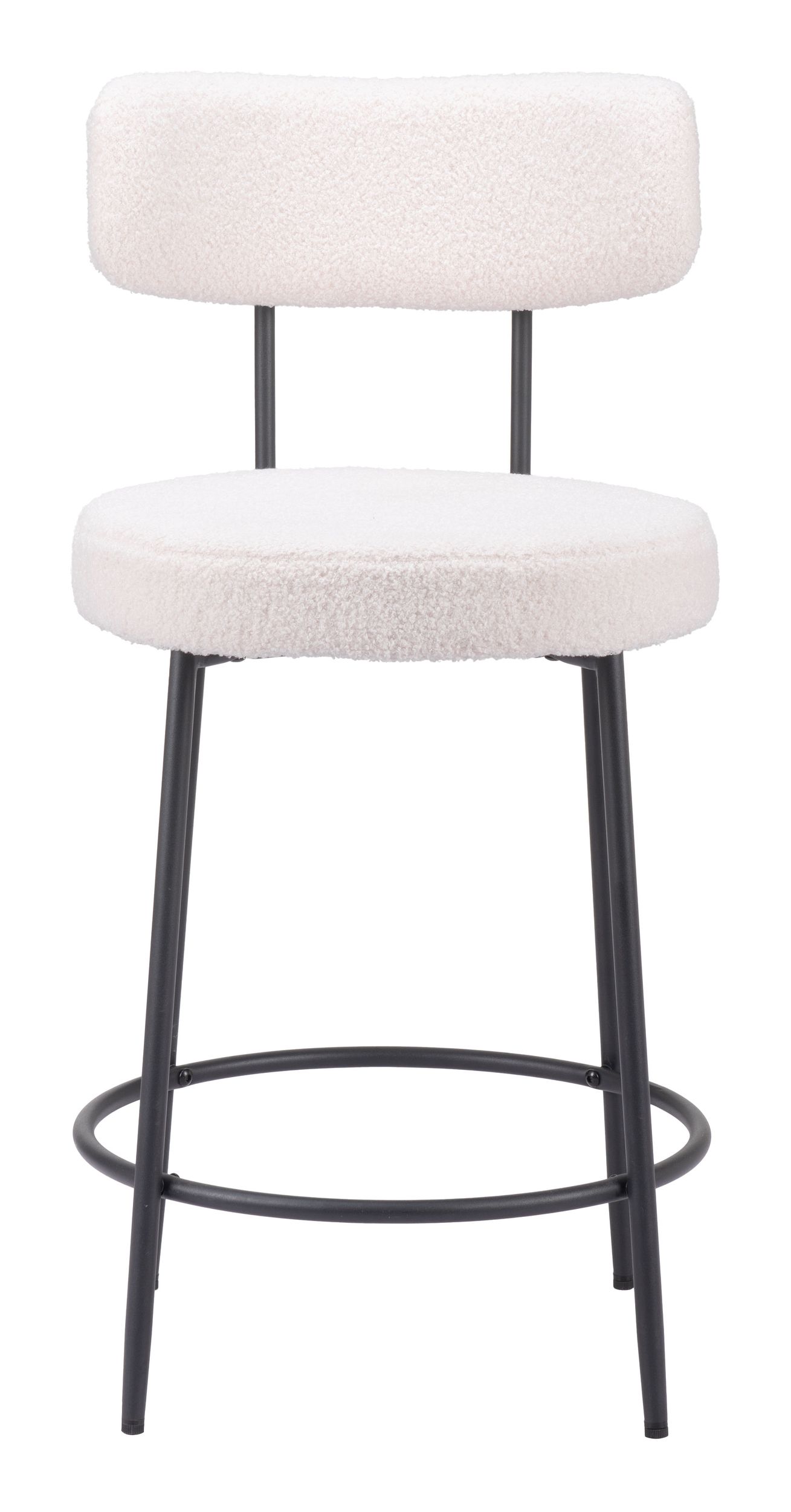 Blanca Polyester/Steel Counter Stool