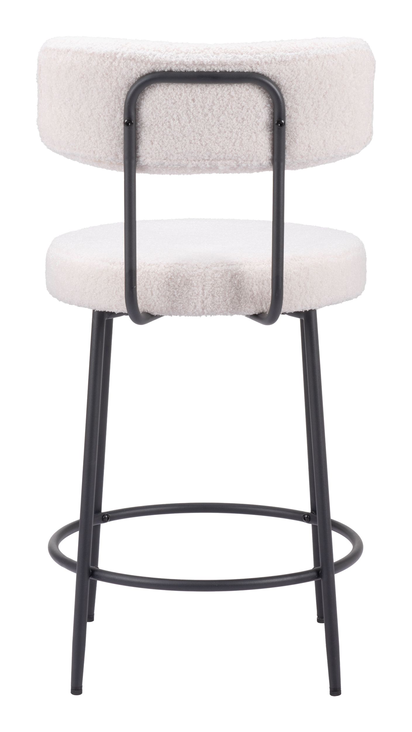Blanca Polyester/Steel Counter Stool