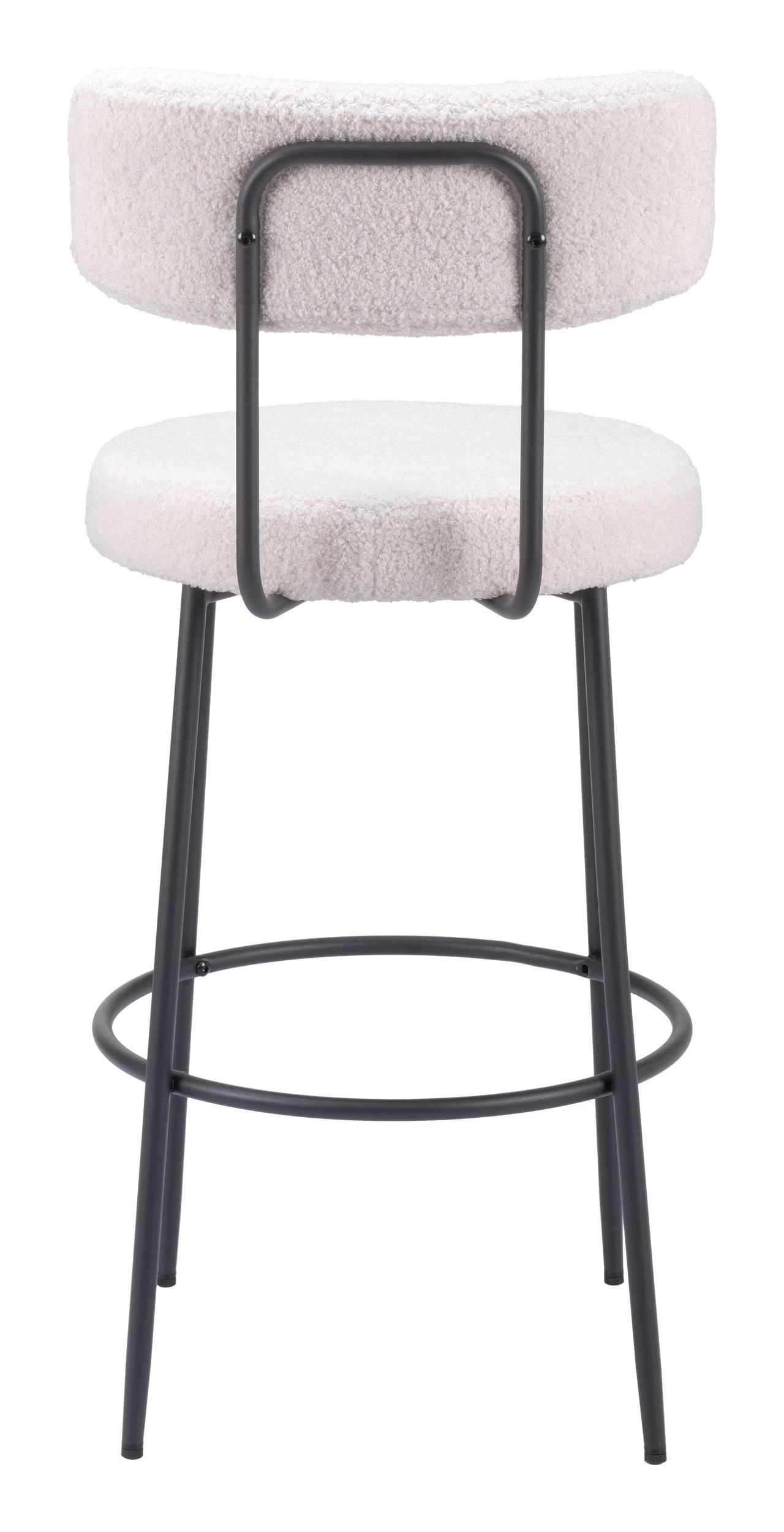 Blanca Polyester/Steel Barstool