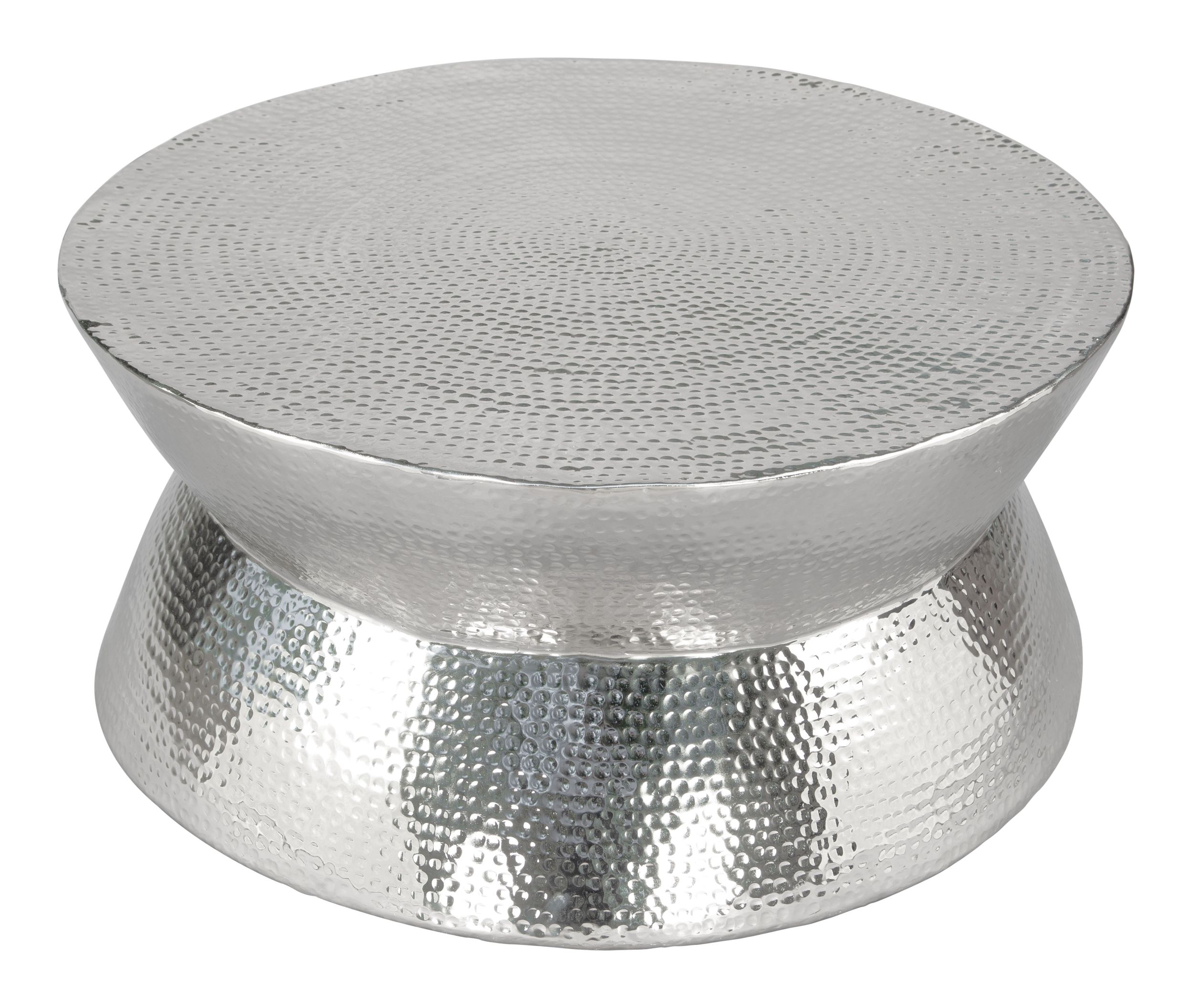 Madryn Round Aluminum Coffee Table
