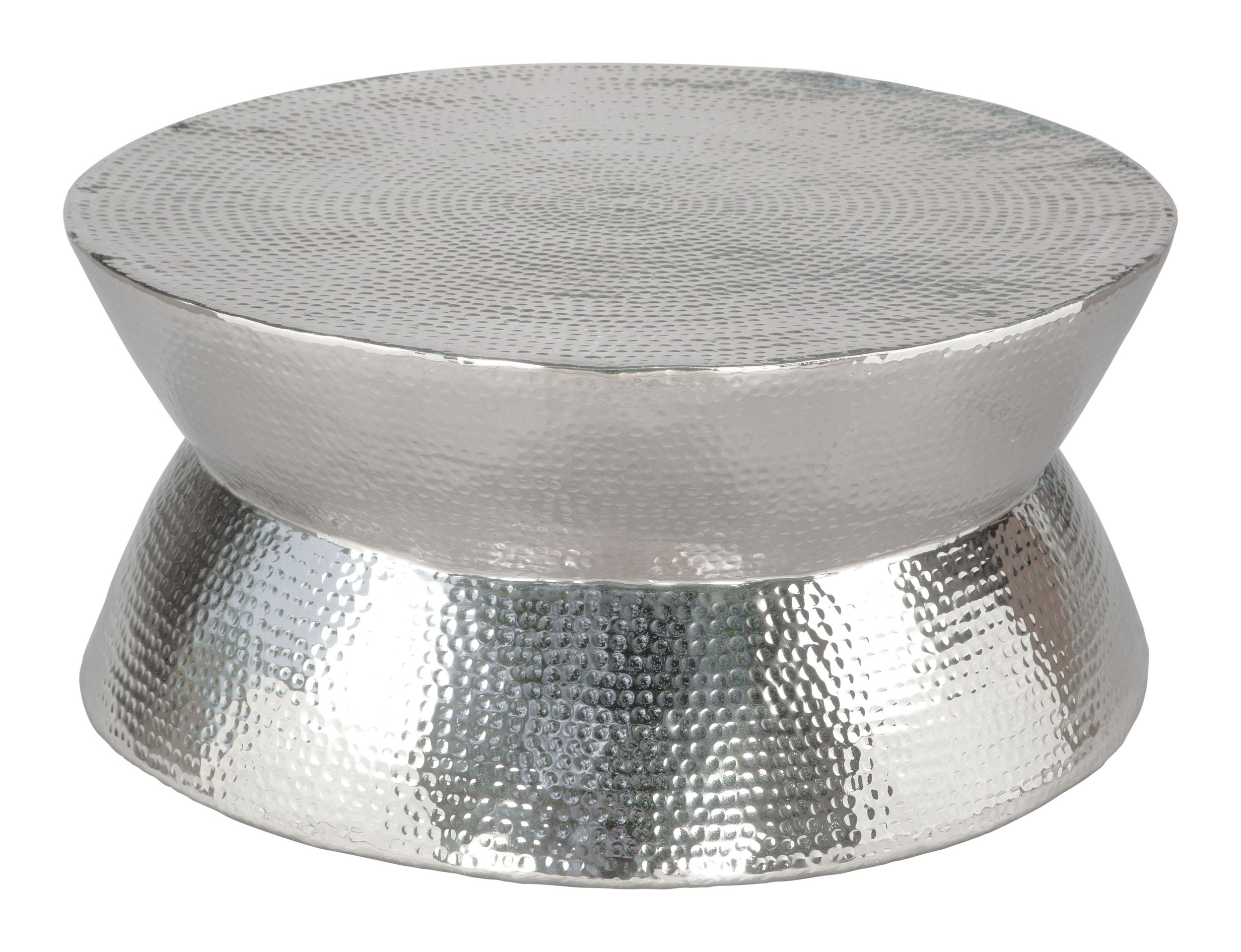 Madryn Round Aluminum Coffee Table
