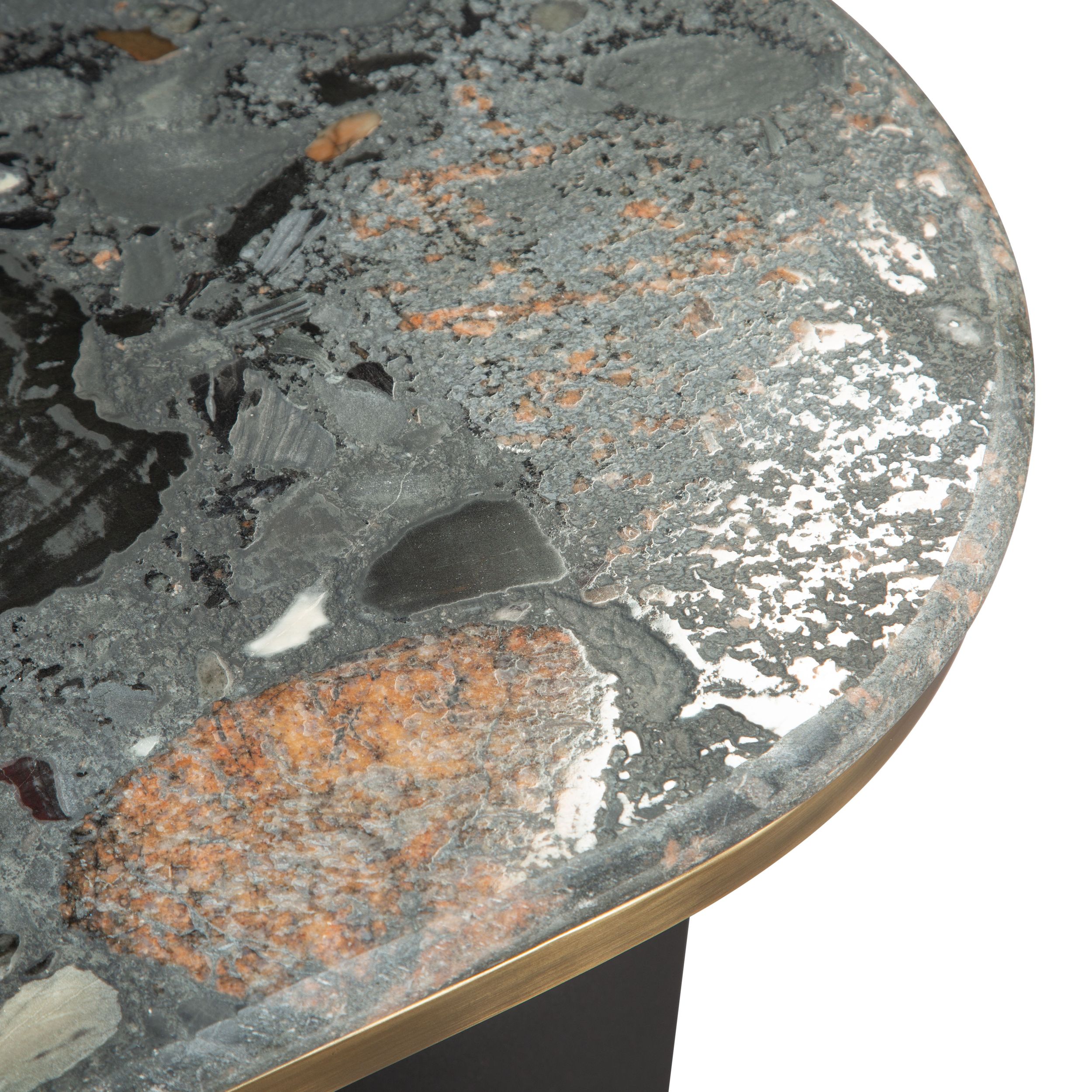 Luxor Marble/Iron Console Table