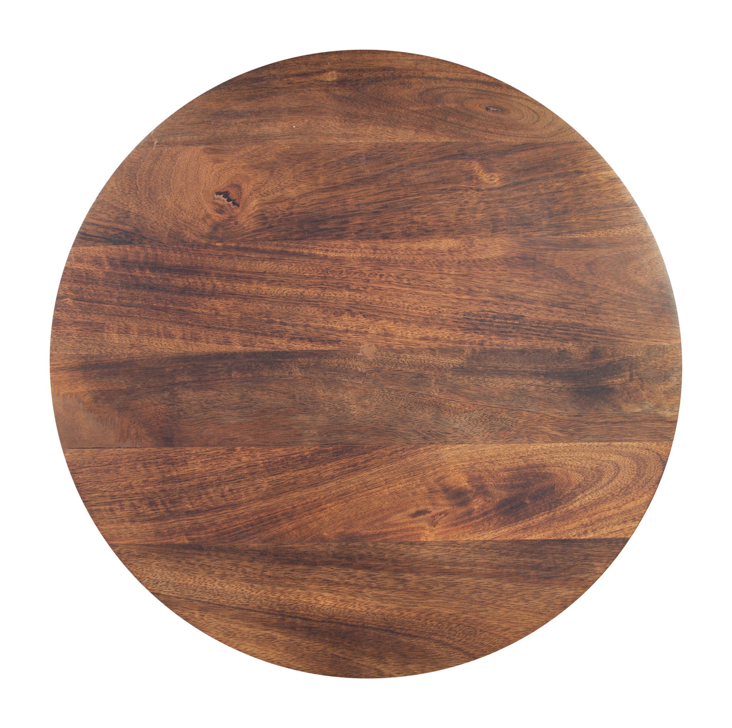 Kerala Round Wood Side Table