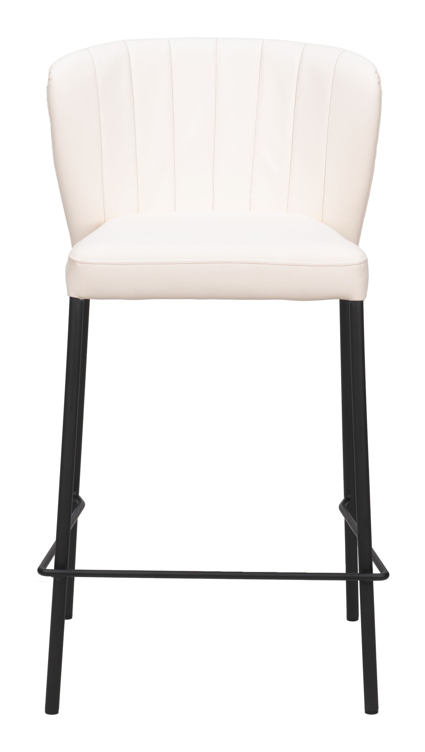 Linz Faux Leather/Steel Counter Stool