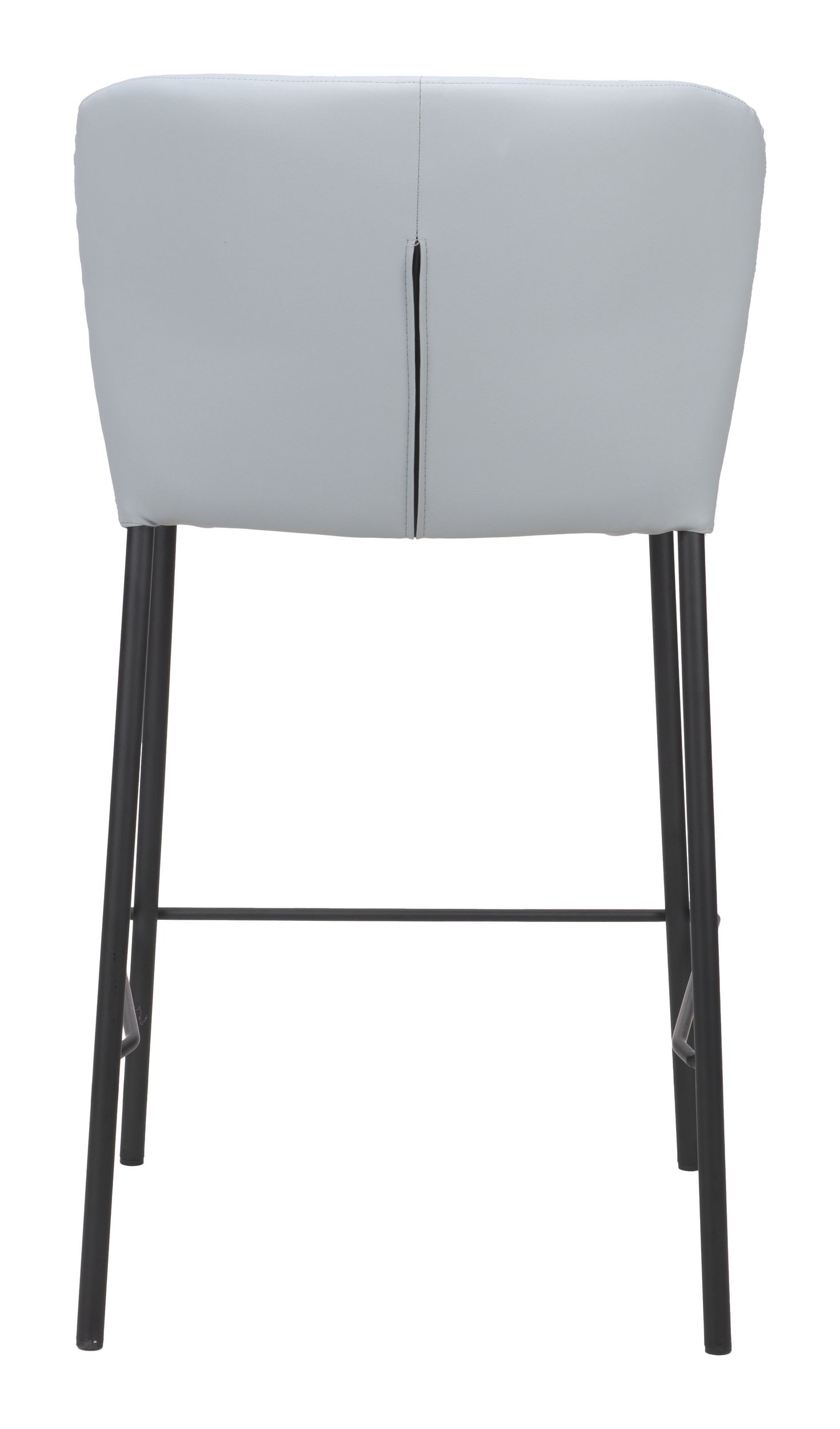 Linz Faux Leather/Steel Counter Stool