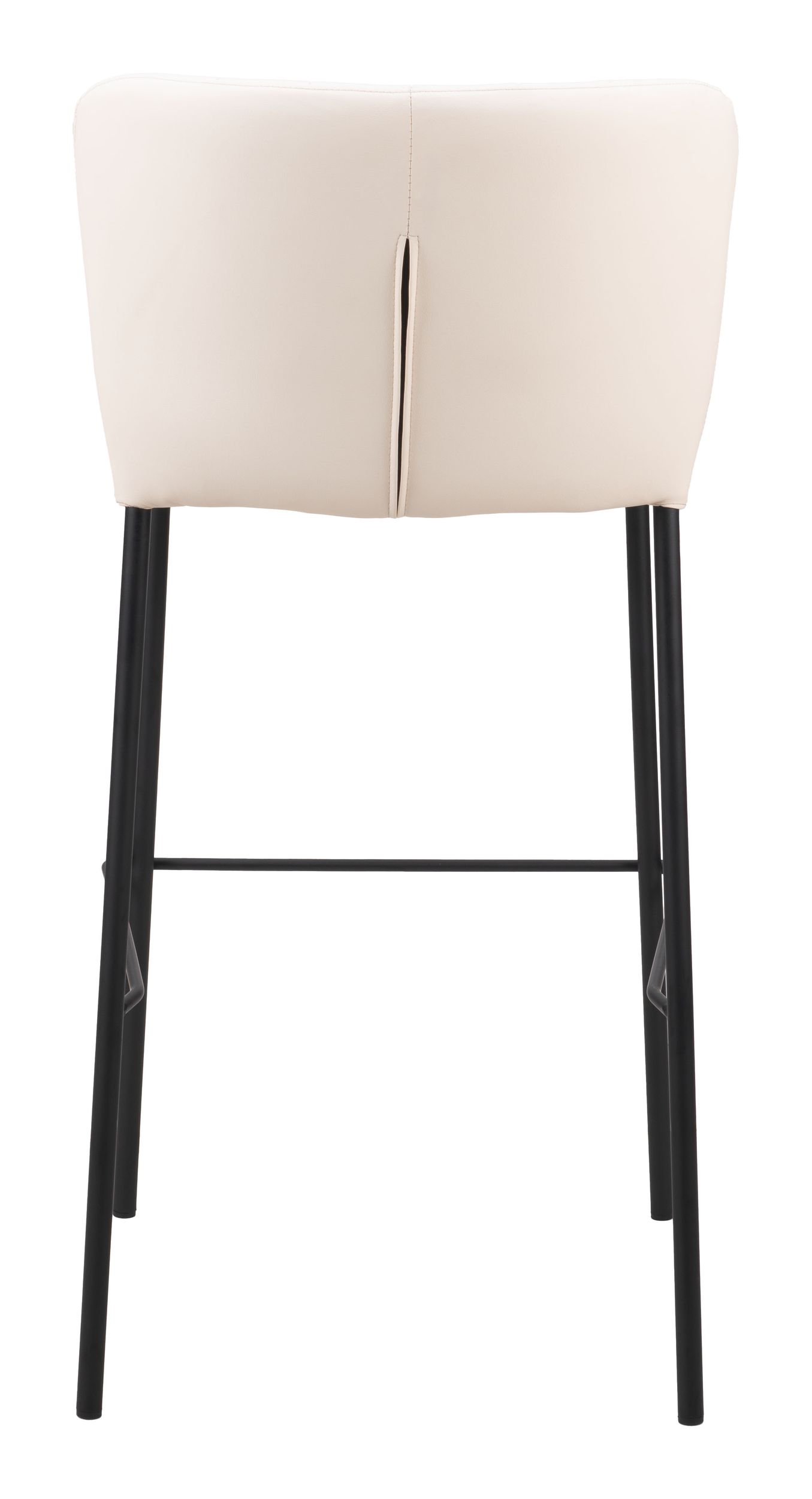 Linz Faux Leather/Steel Barstool