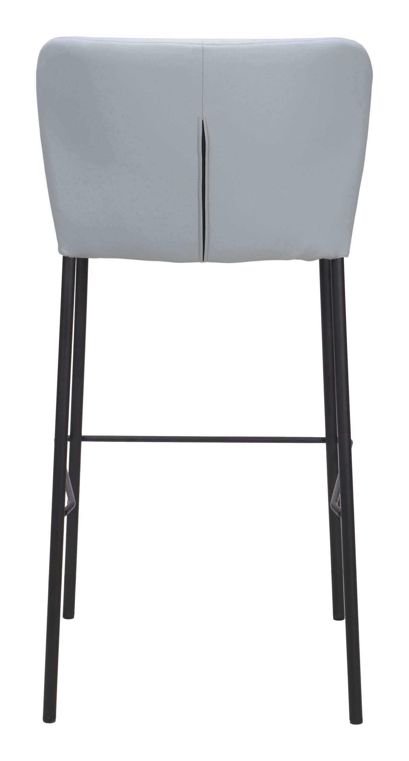 Linz Faux Leather/Steel Barstool