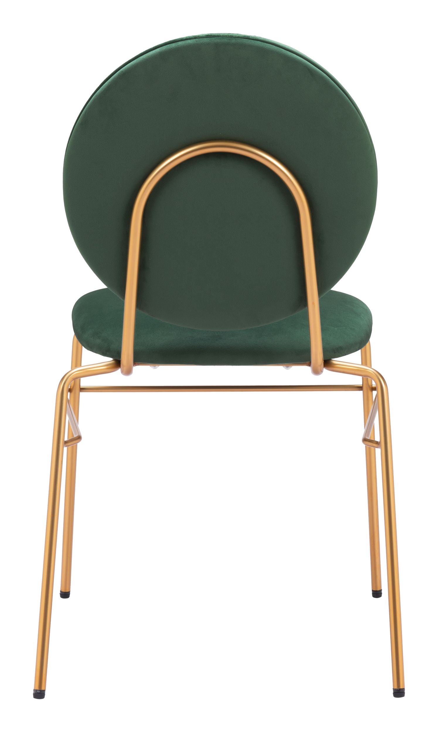 Odessa Velvet/Steel Dining Chair