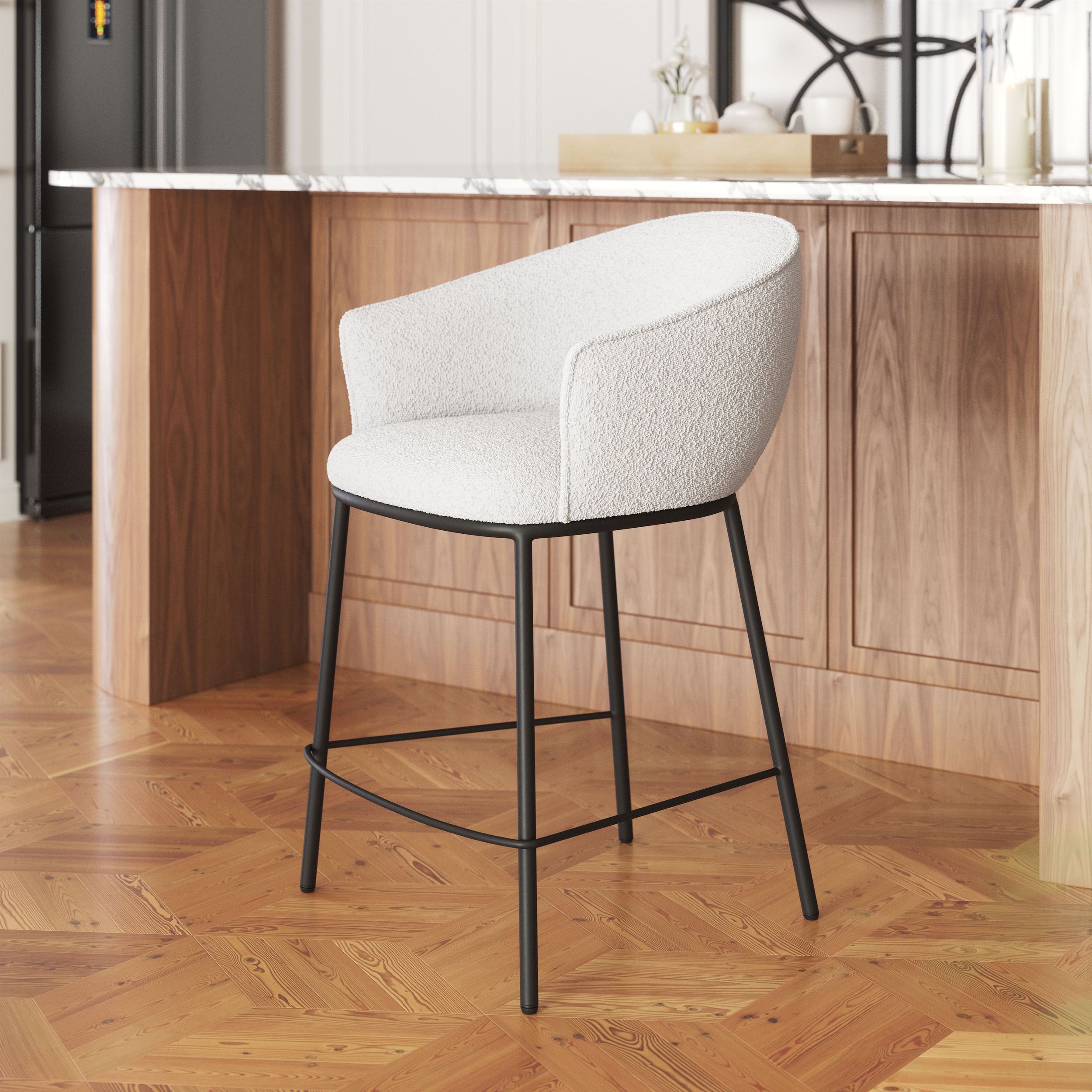 Essen Polyester/Steel Counter Stool