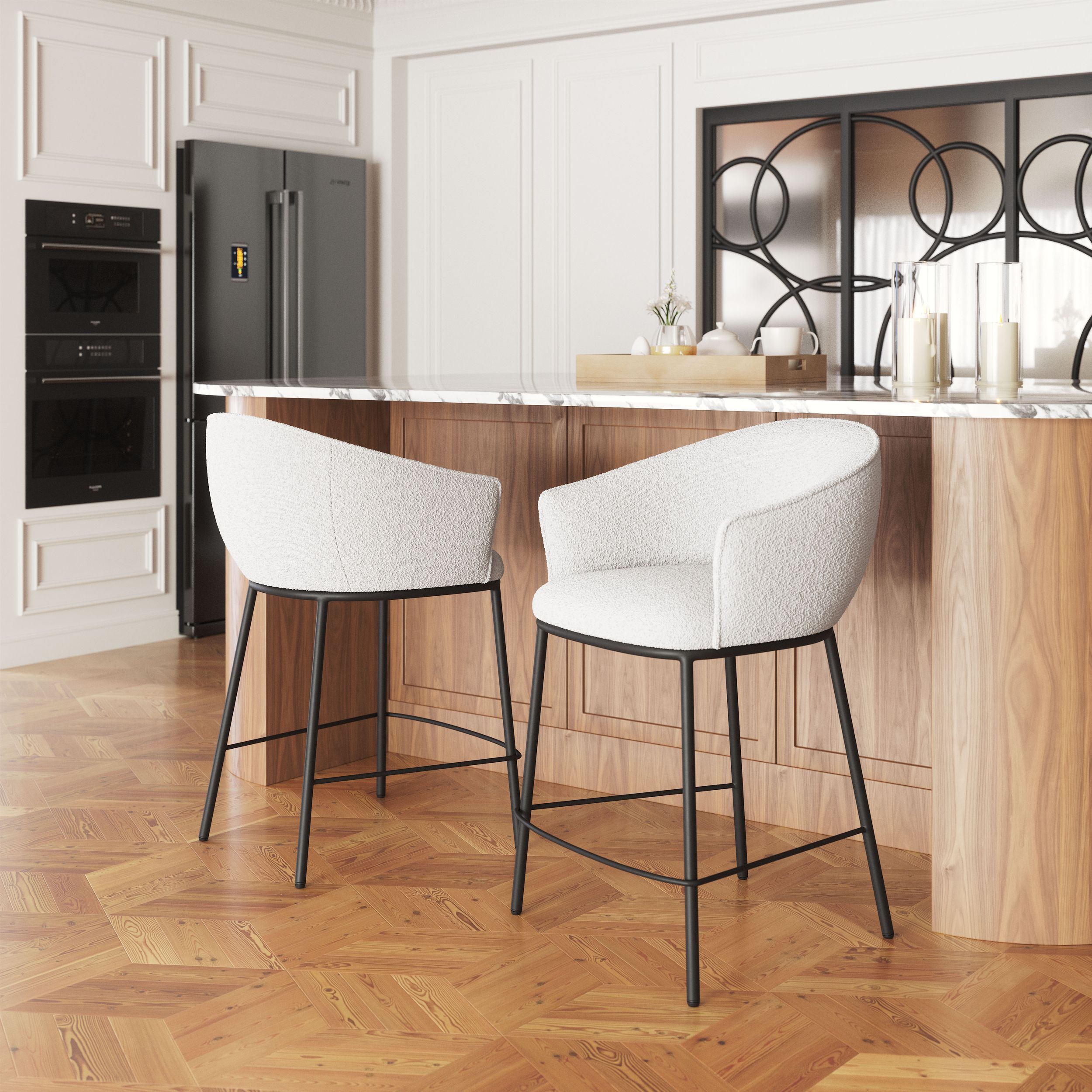 Essen Polyester/Steel Counter Stool