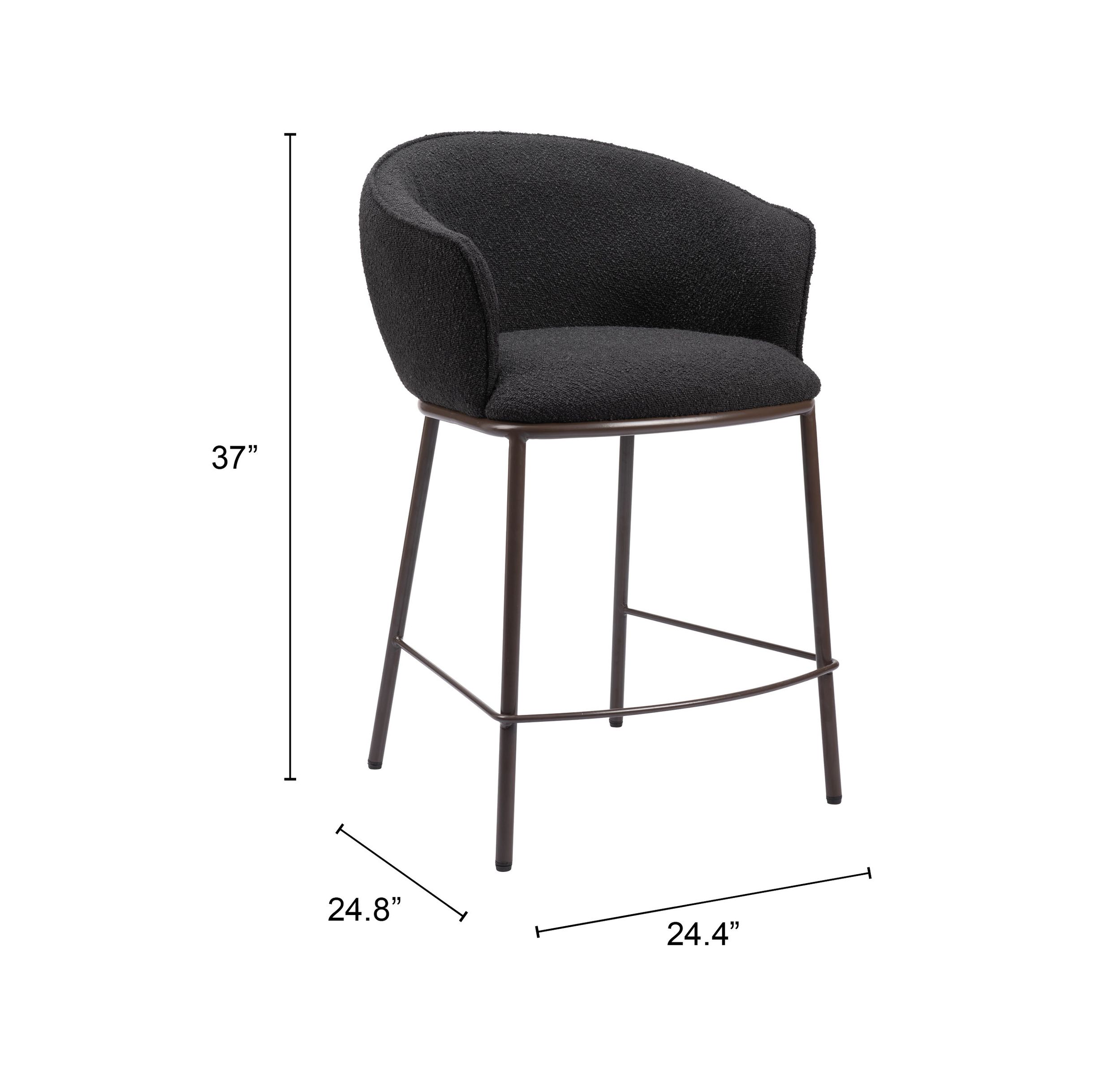 Essen Polyester/Steel Counter Stool
