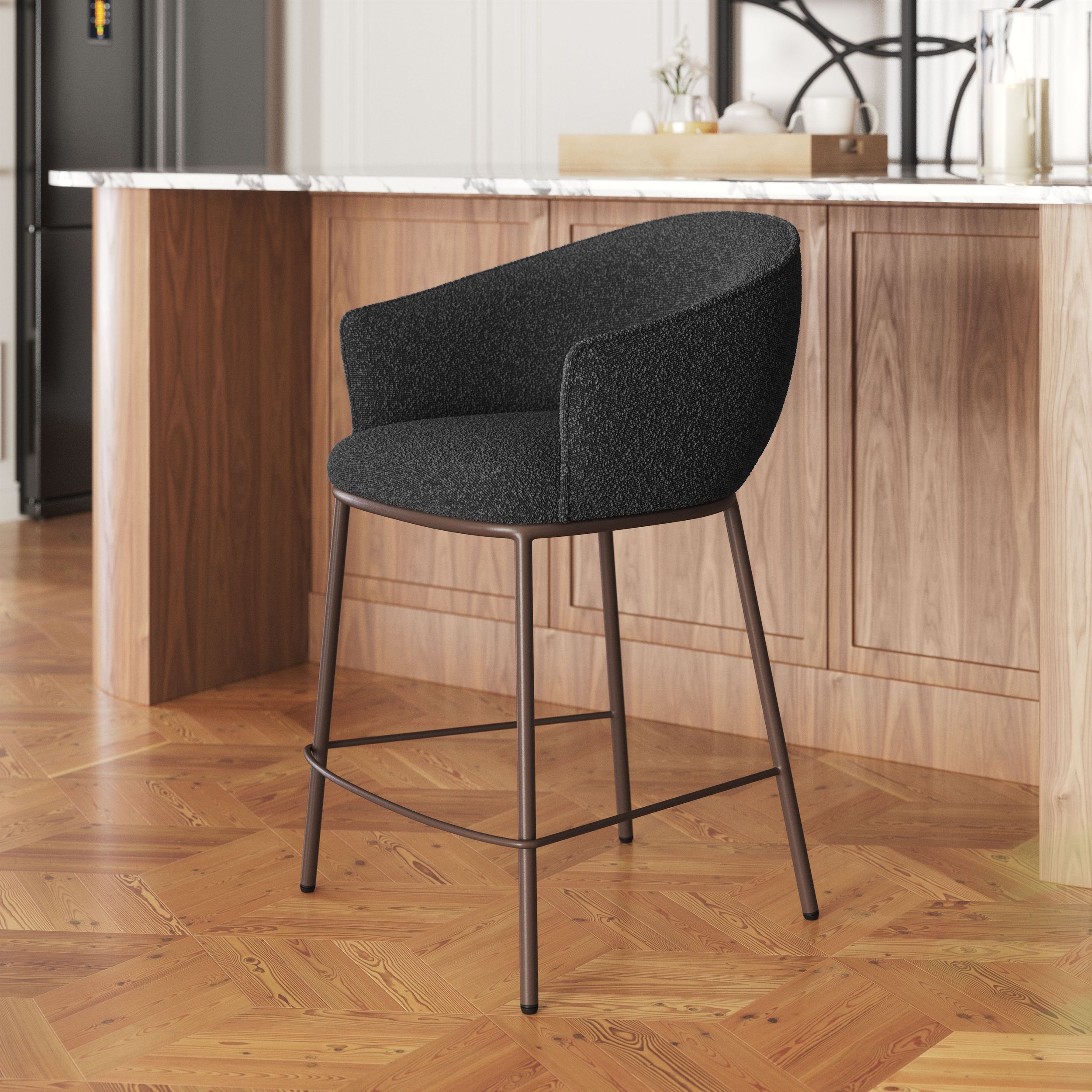 Essen Polyester/Steel Counter Stool