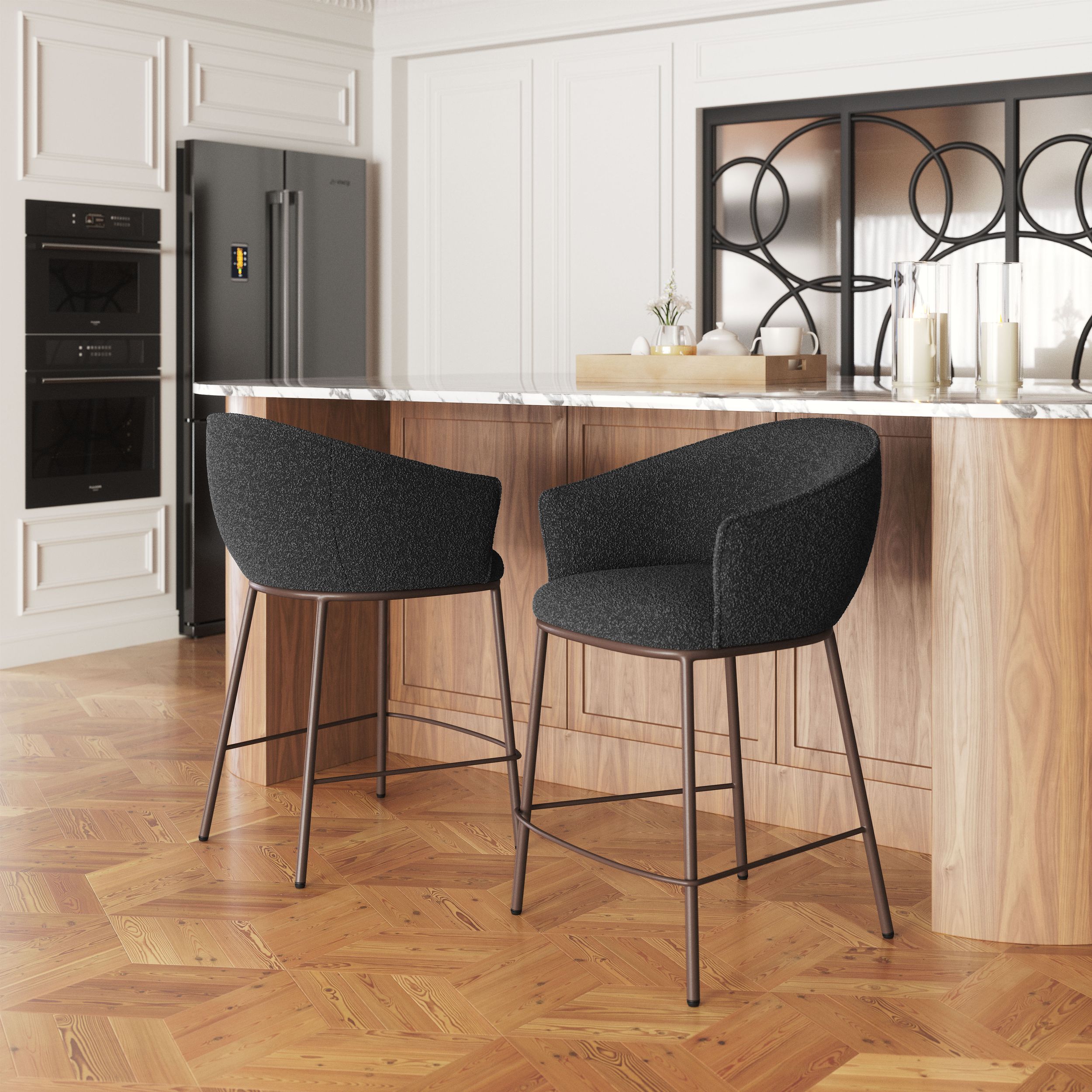 Essen Polyester/Steel Counter Stool