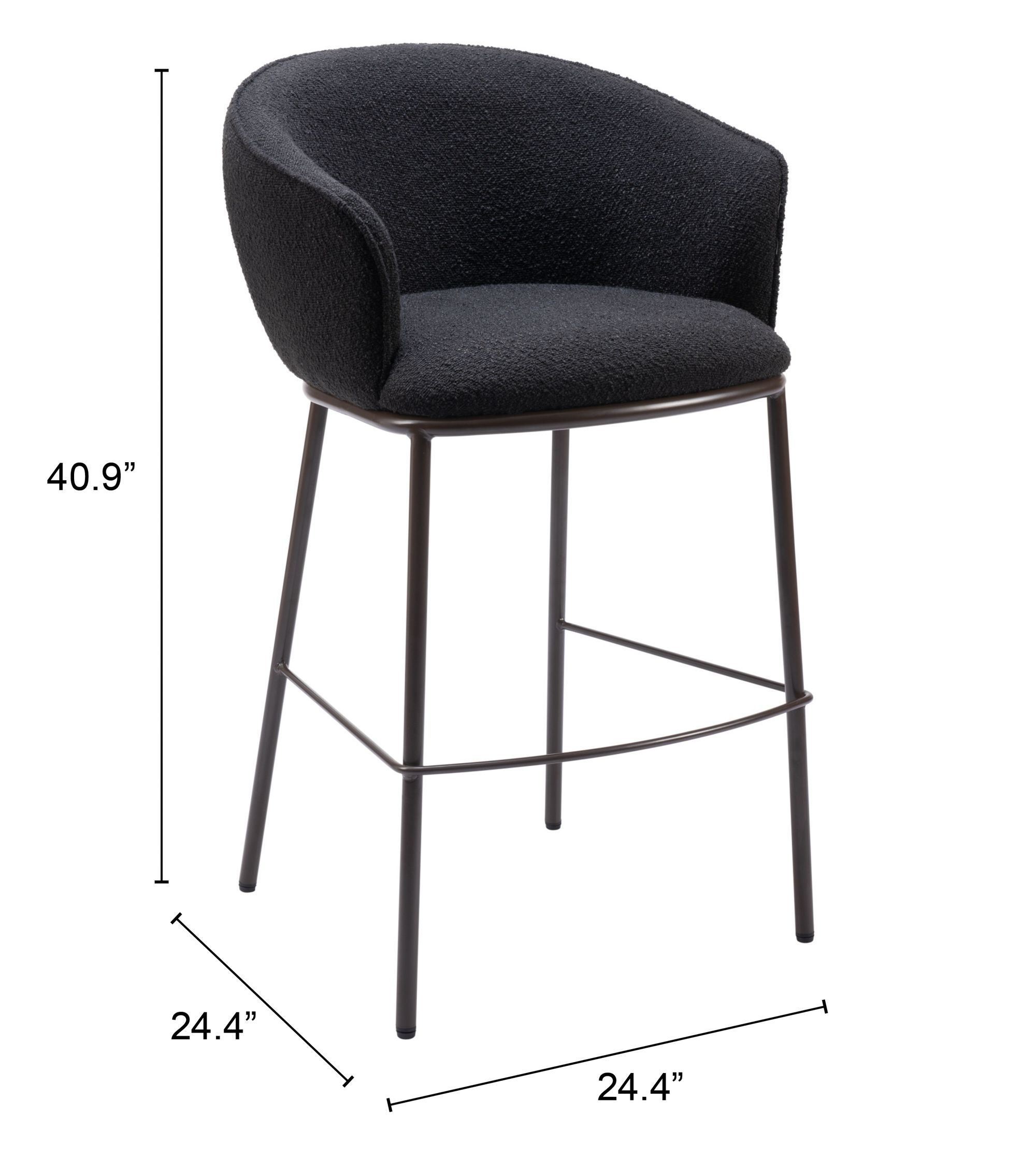 Essen Polyester/Steel Barstool