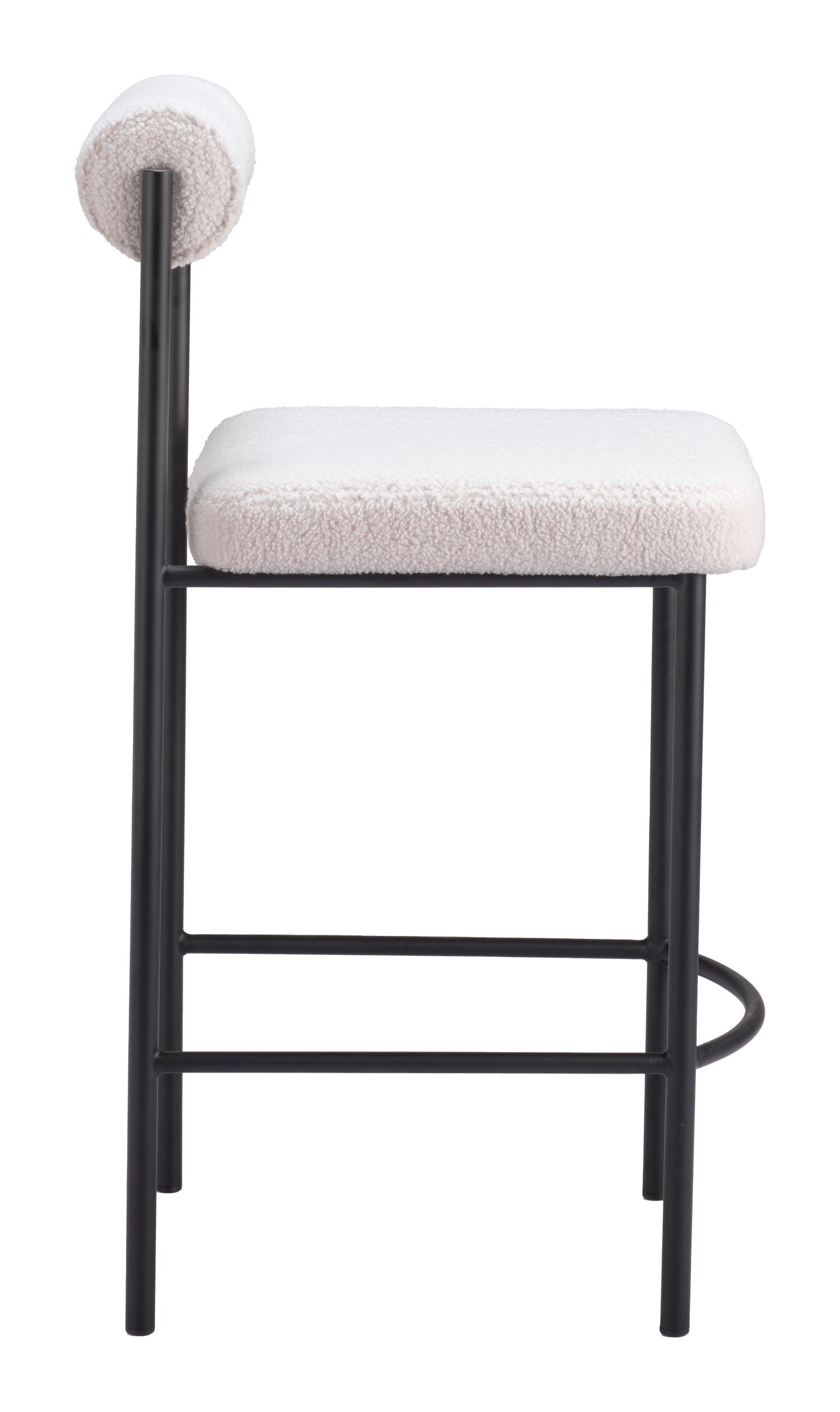 Livorno Polyester/Steel Counter Stool