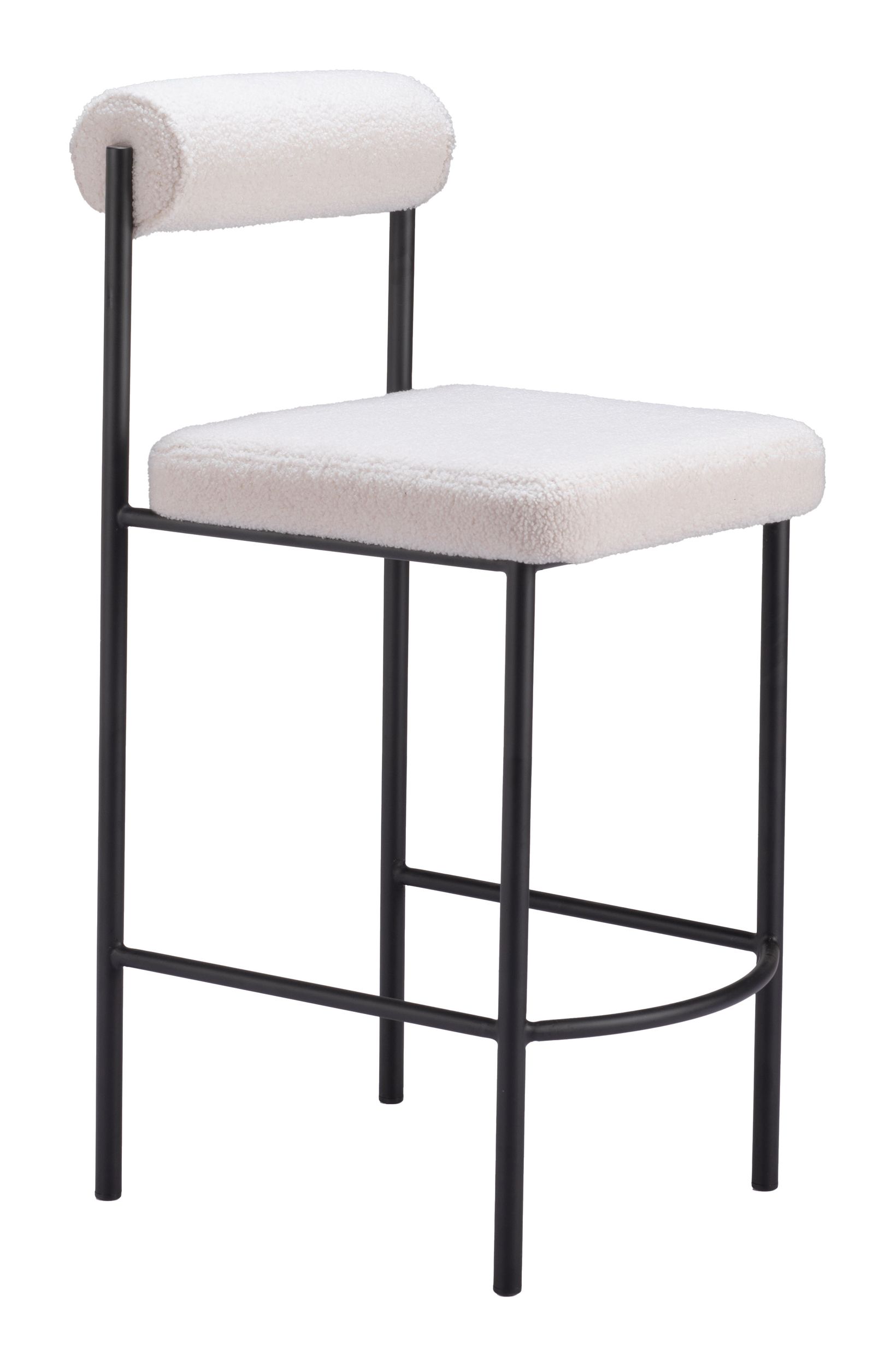 Livorno Polyester/Steel Counter Stool