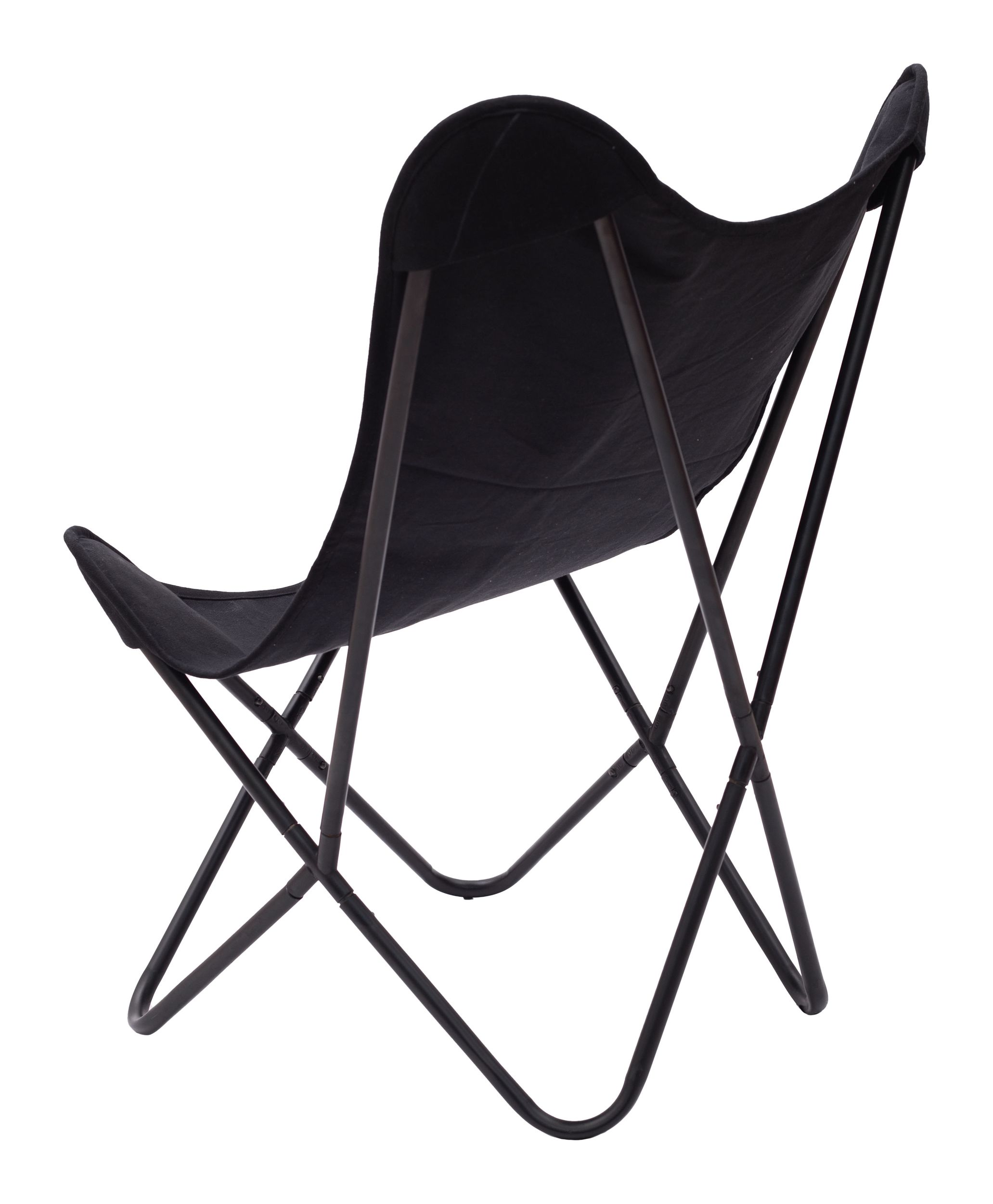 Mare Cotton/Iron Accent Chair