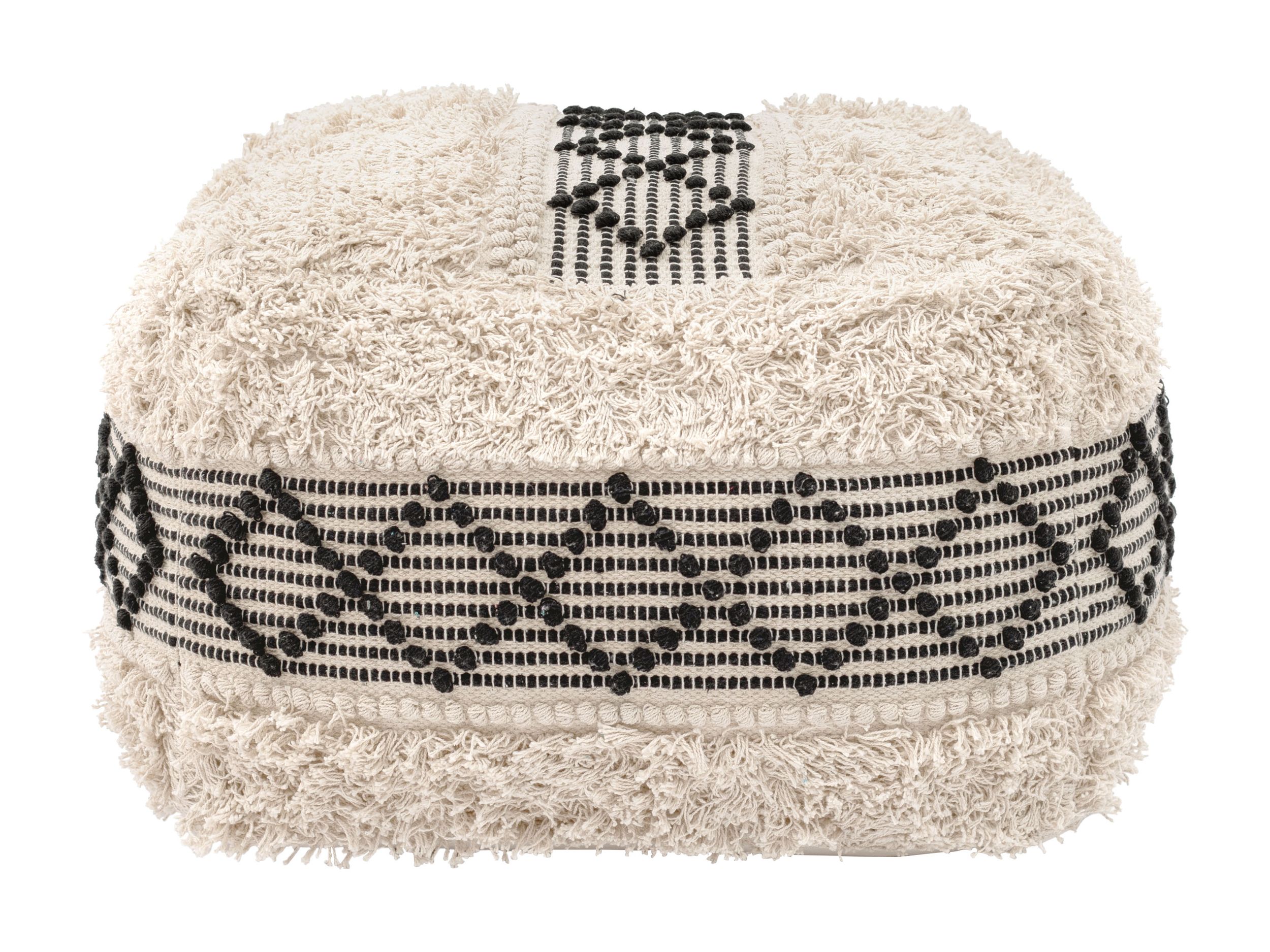 Pisco Square Cotton Ottoman