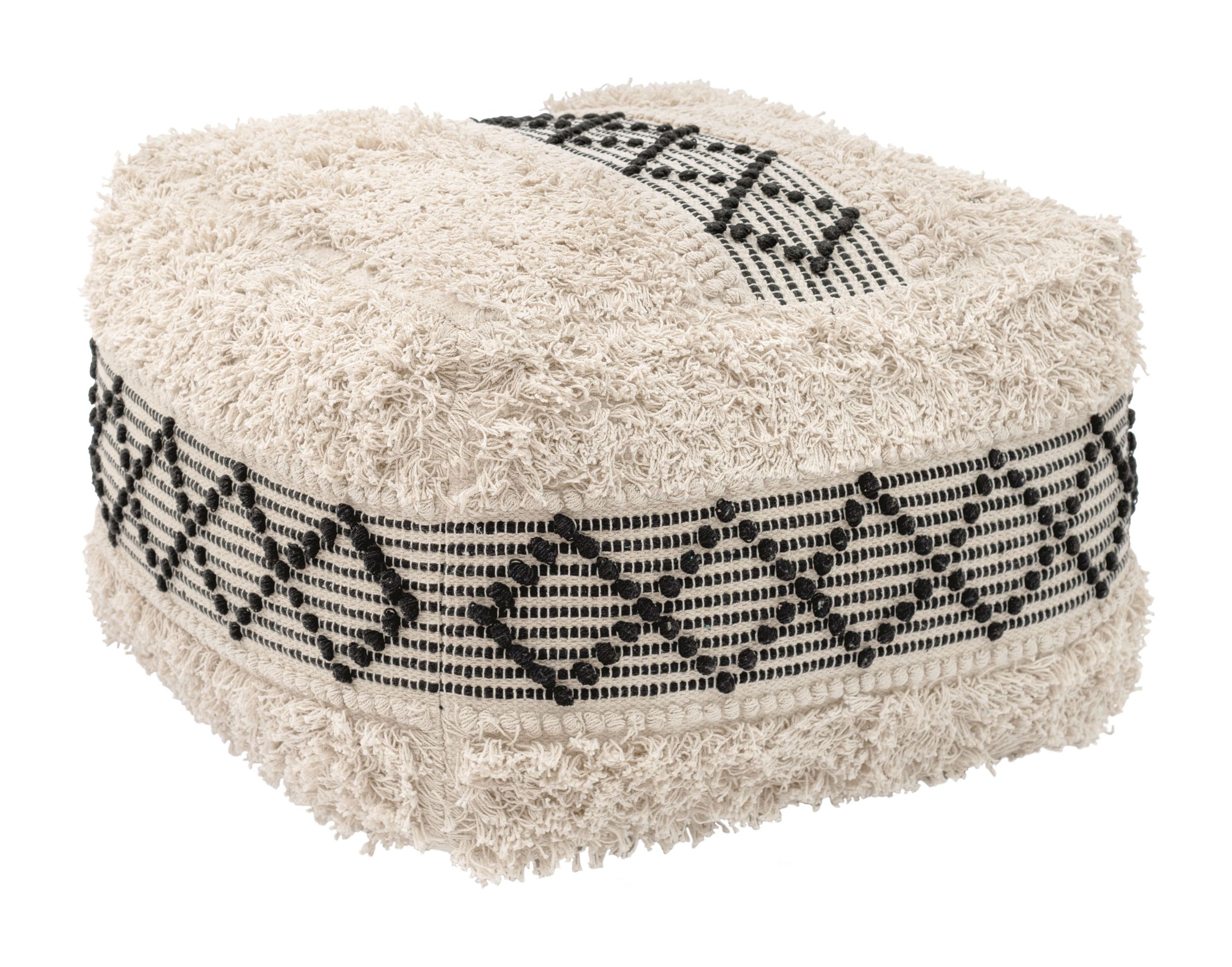 Pisco Square Cotton Ottoman