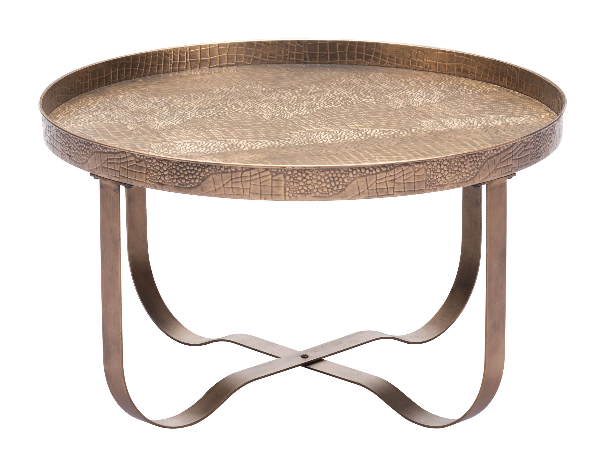 Vannes Round Steel Coffee Table