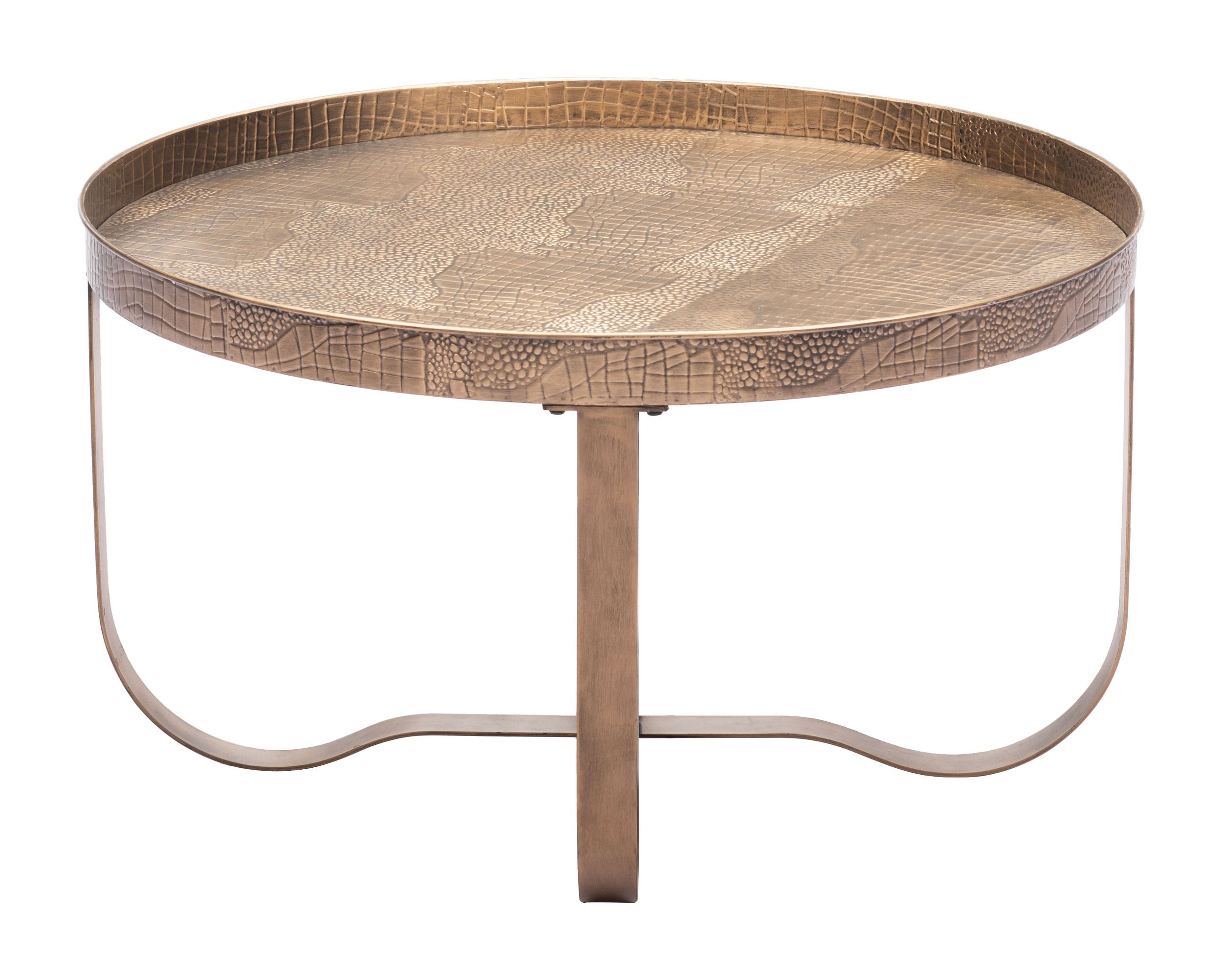 Vannes Round Steel Coffee Table