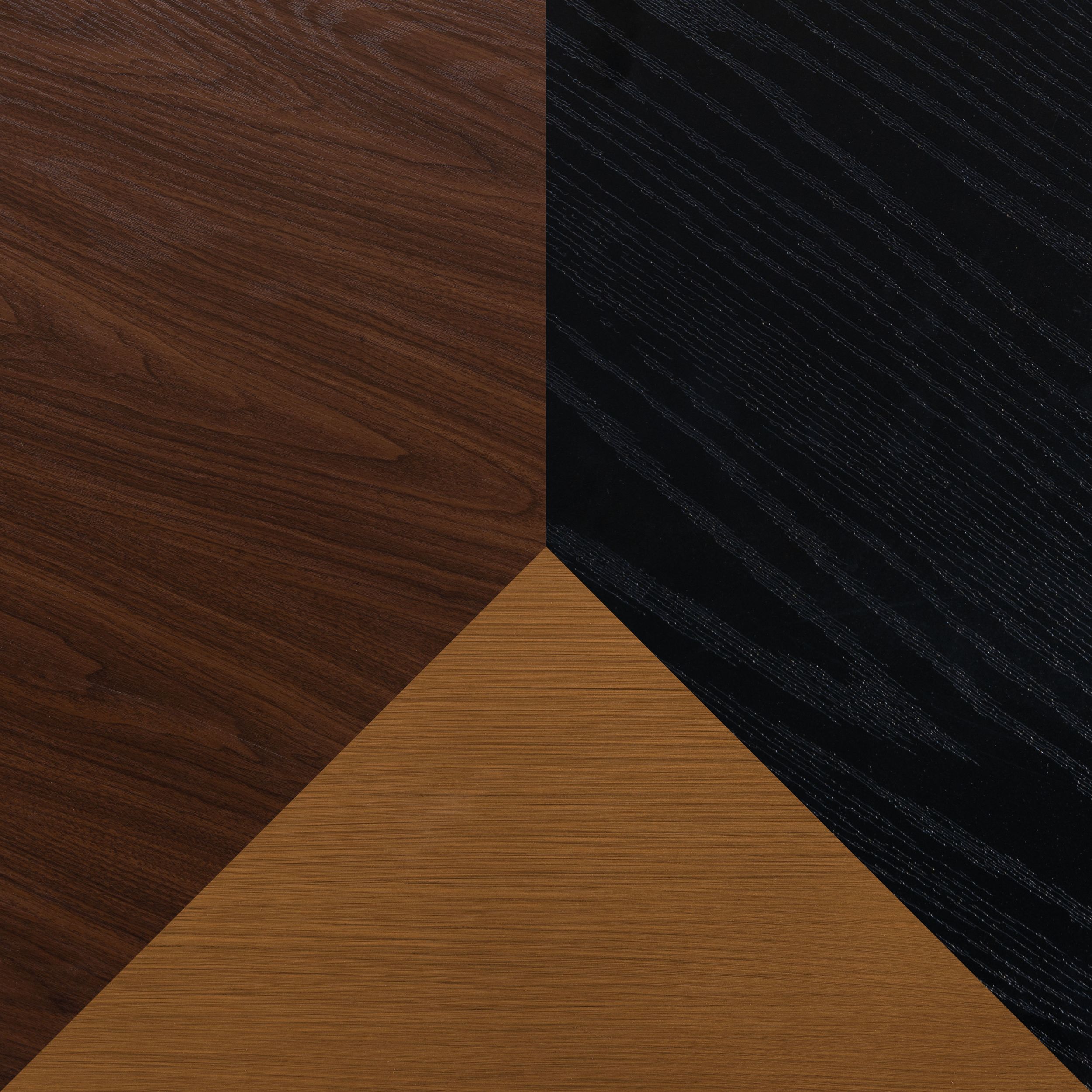 Viken Round MDF/Steel Coffee Table
