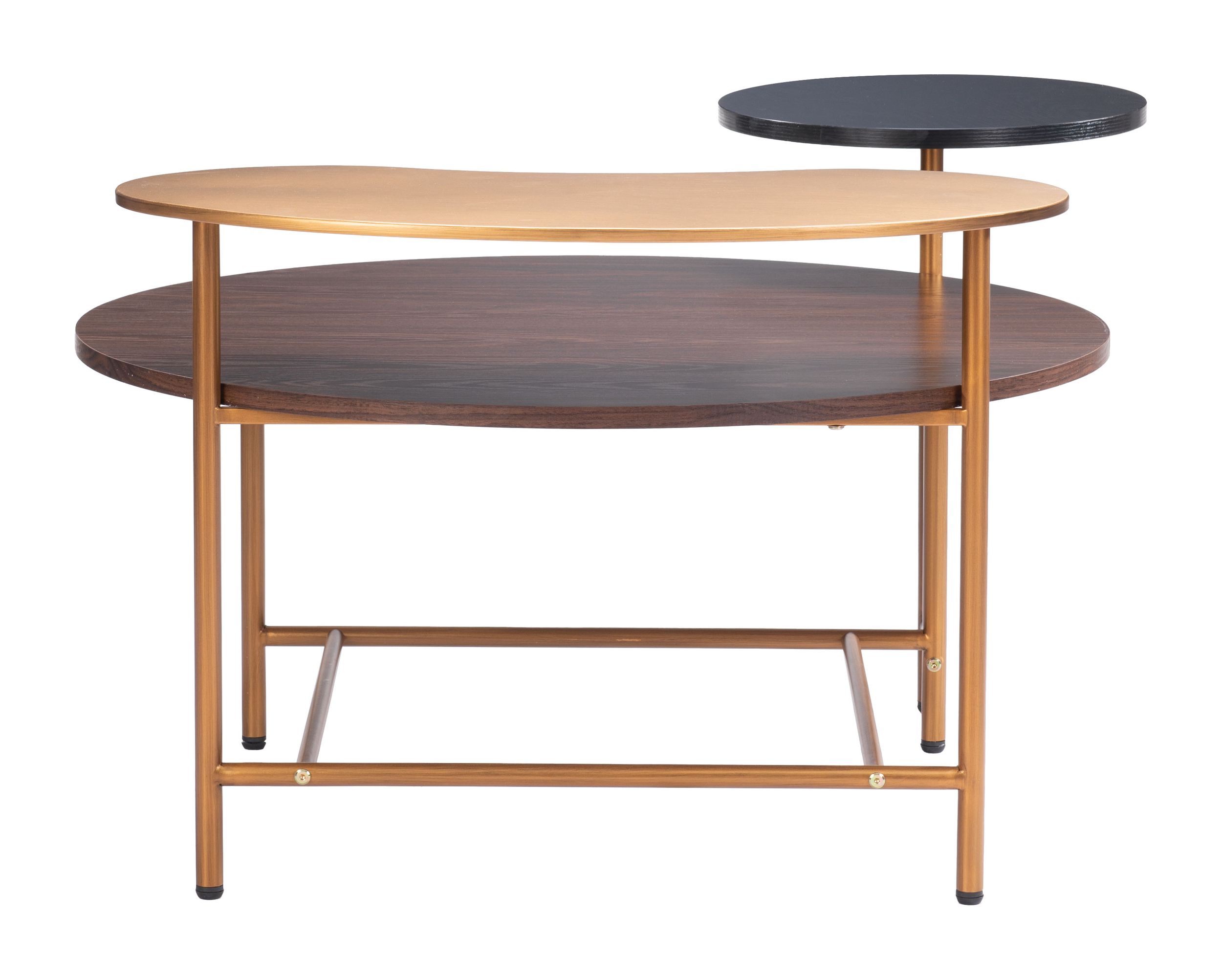 Viken Round MDF/Steel Coffee Table