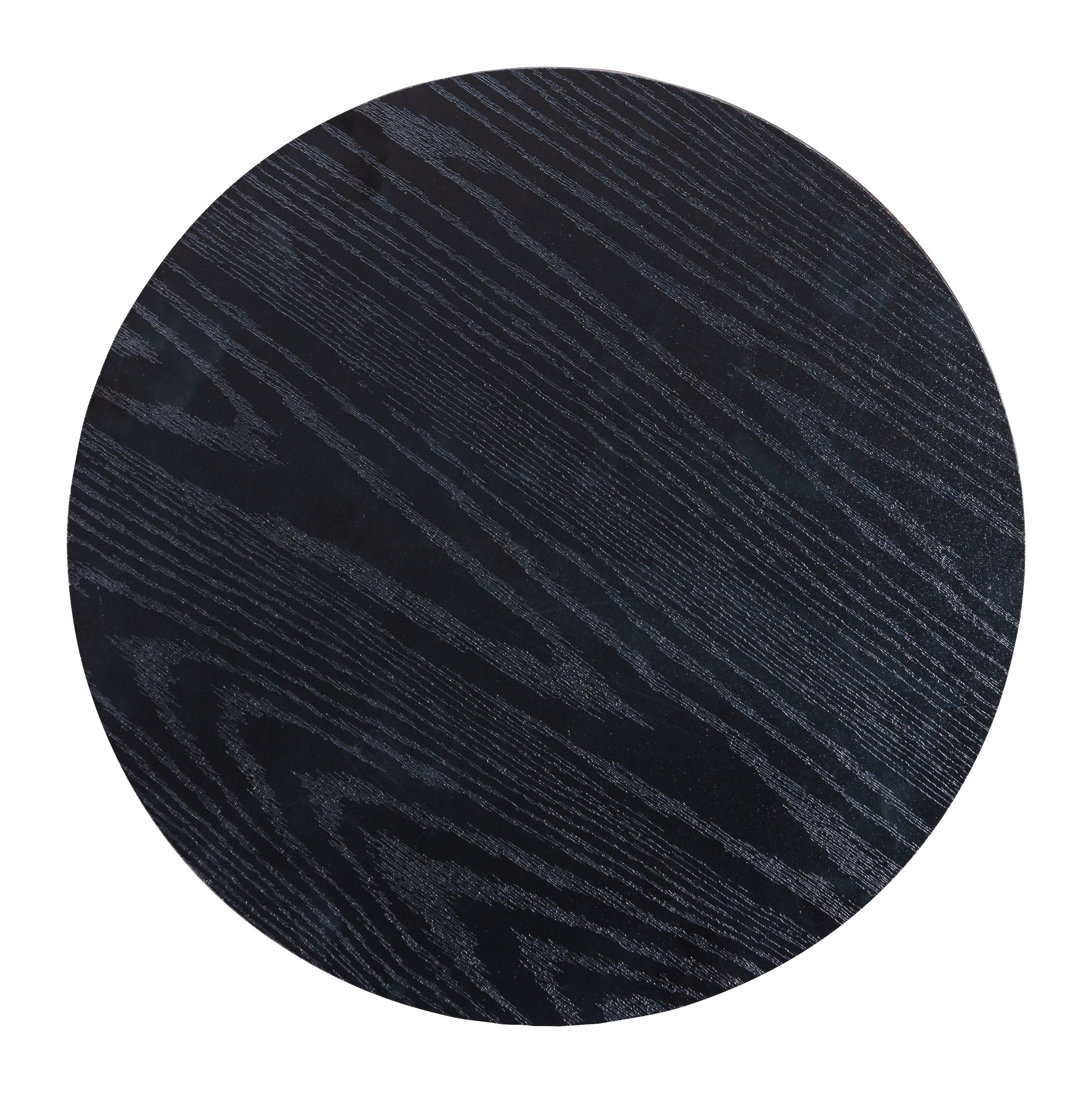 Viken Round MDF/Steel Coffee Table