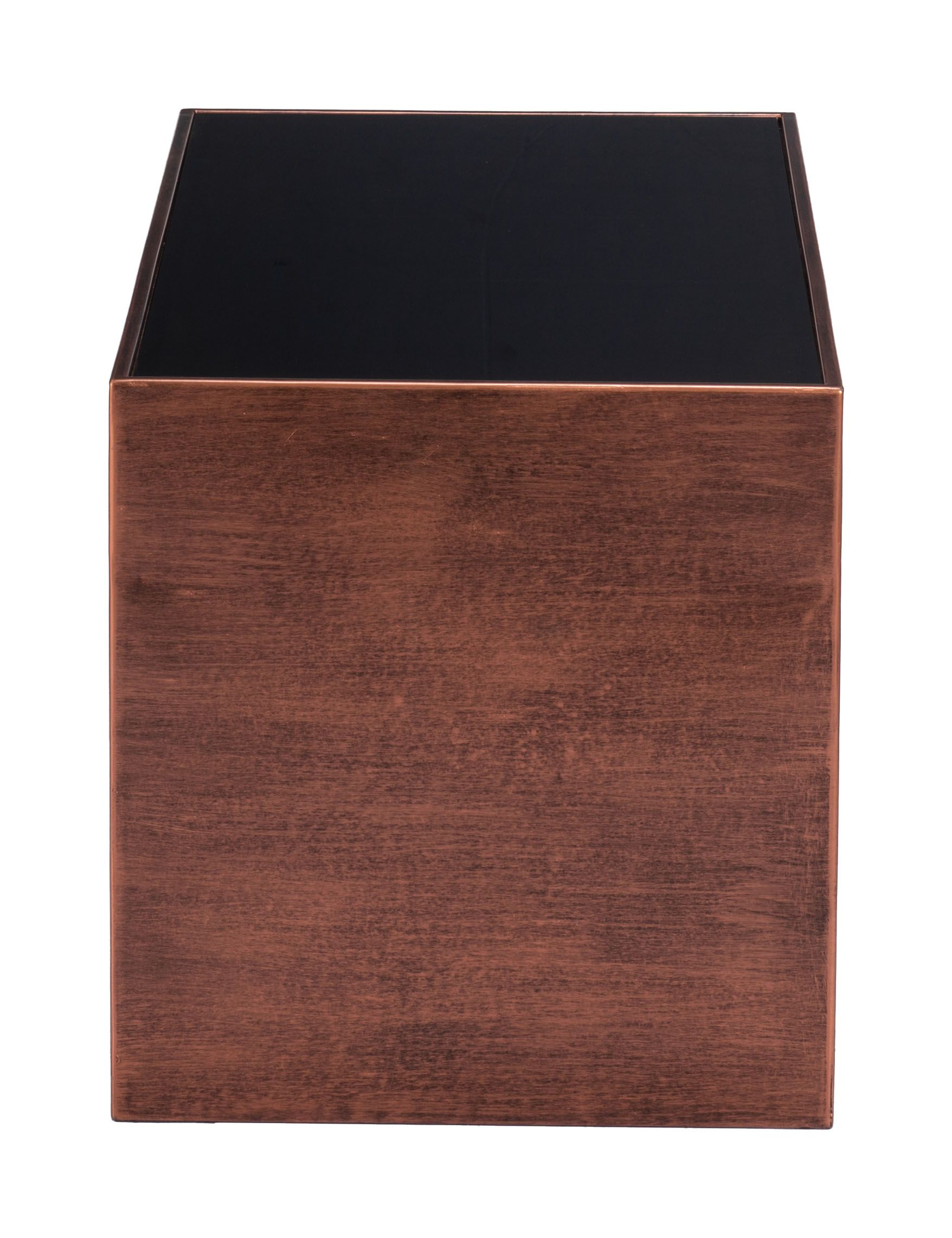 Aveiro Rectangular Tinted Glass/Steel Coffee Table