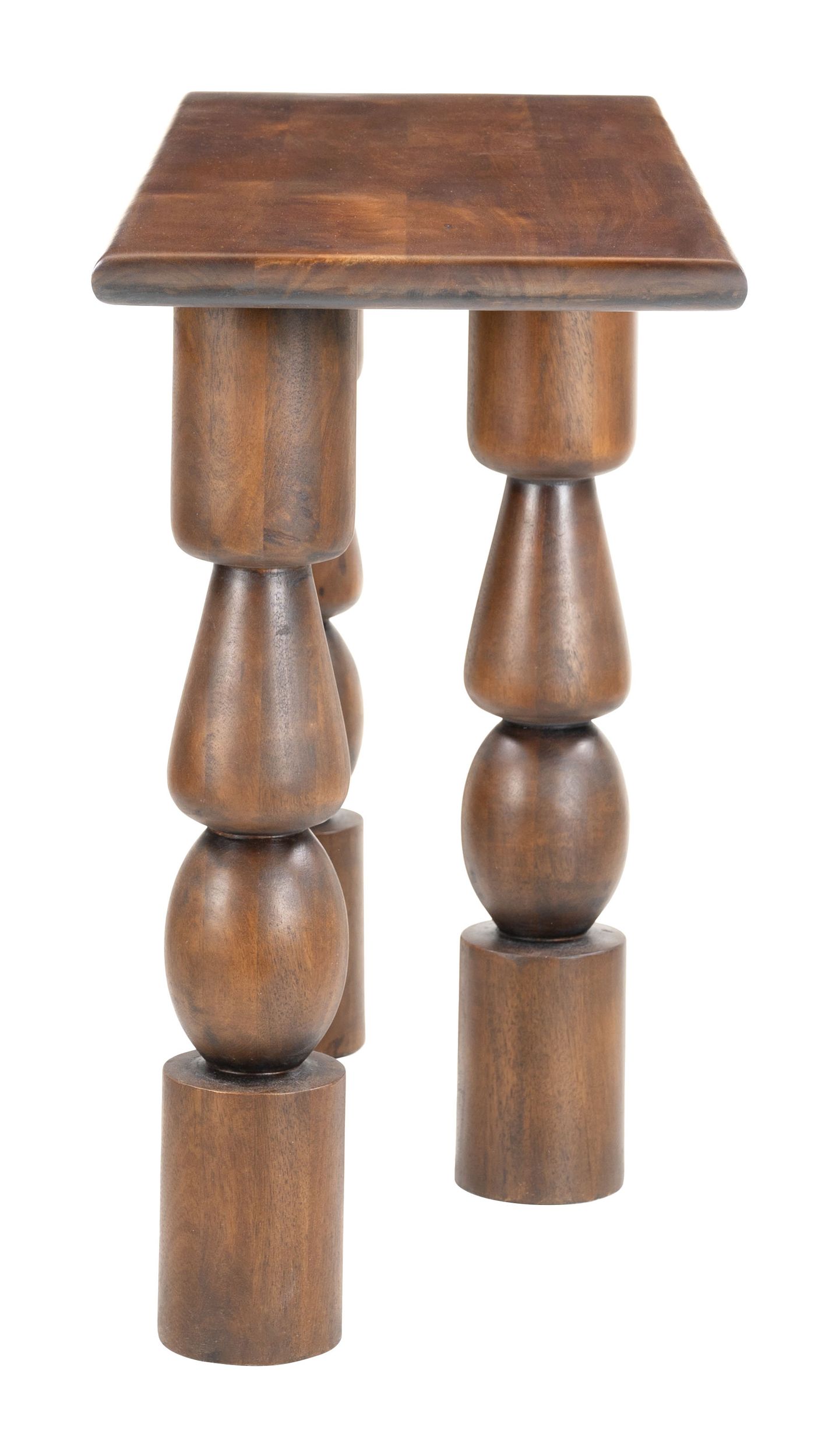 Split Wood Console Table