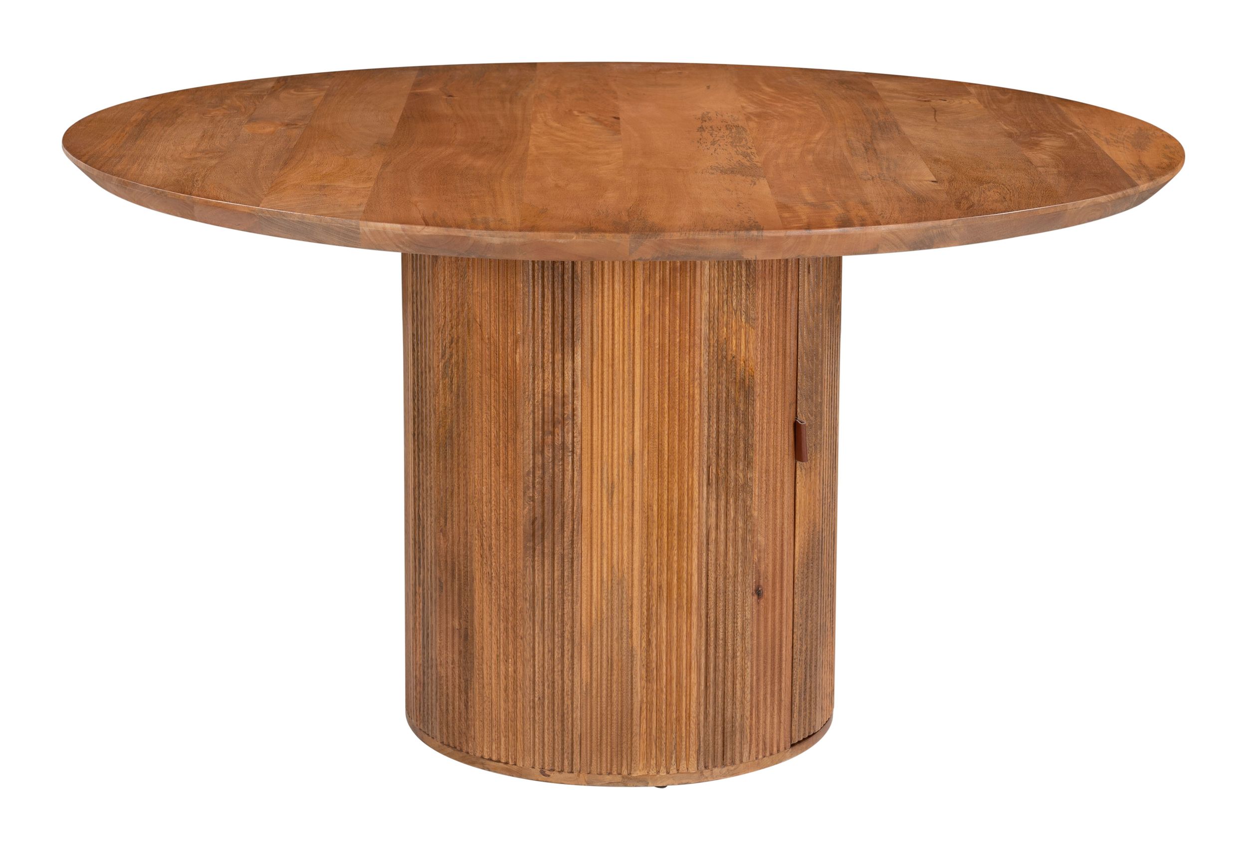 Izola Round Wood Dining Table