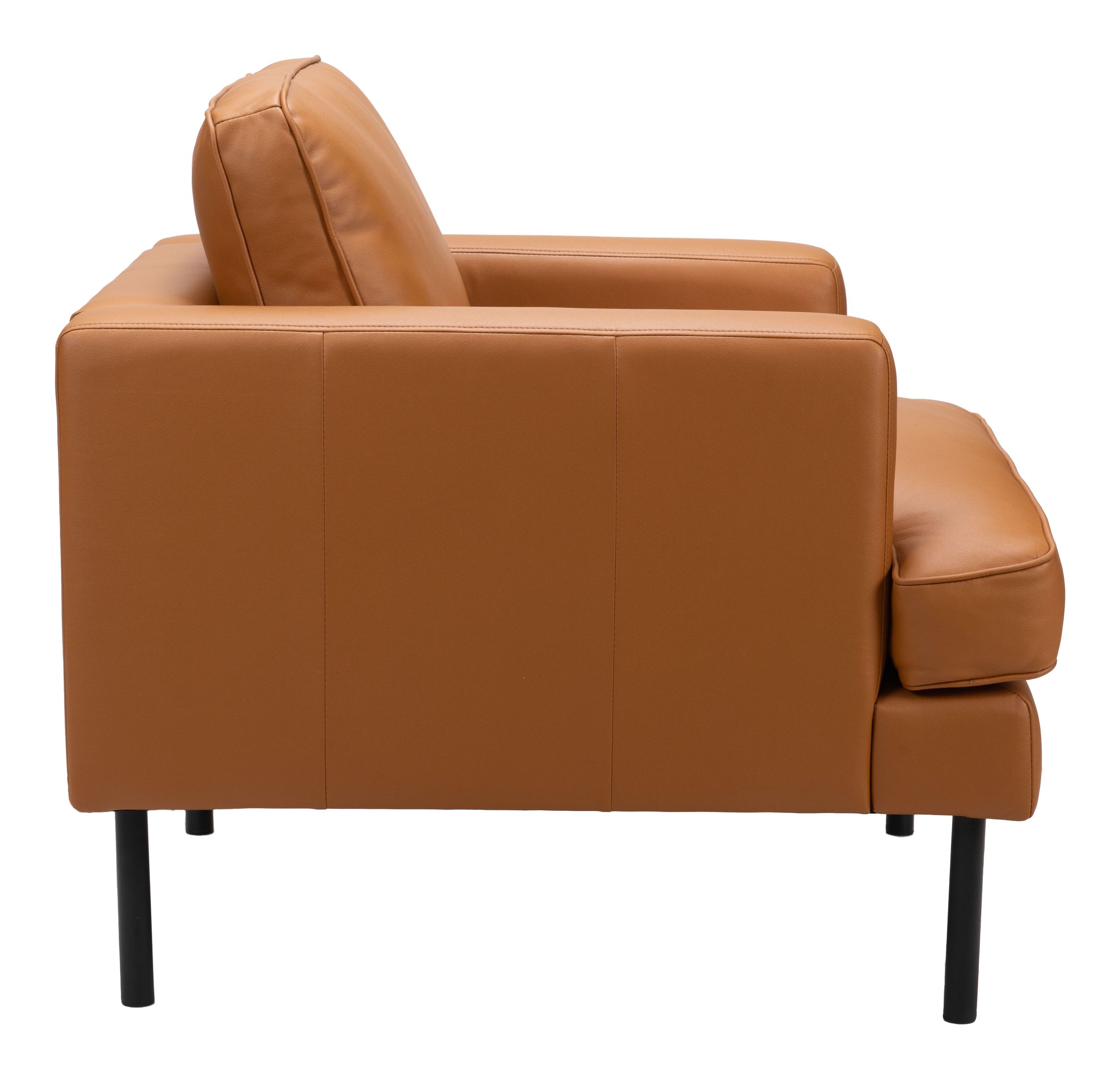 Decade Faux Leather Armchair