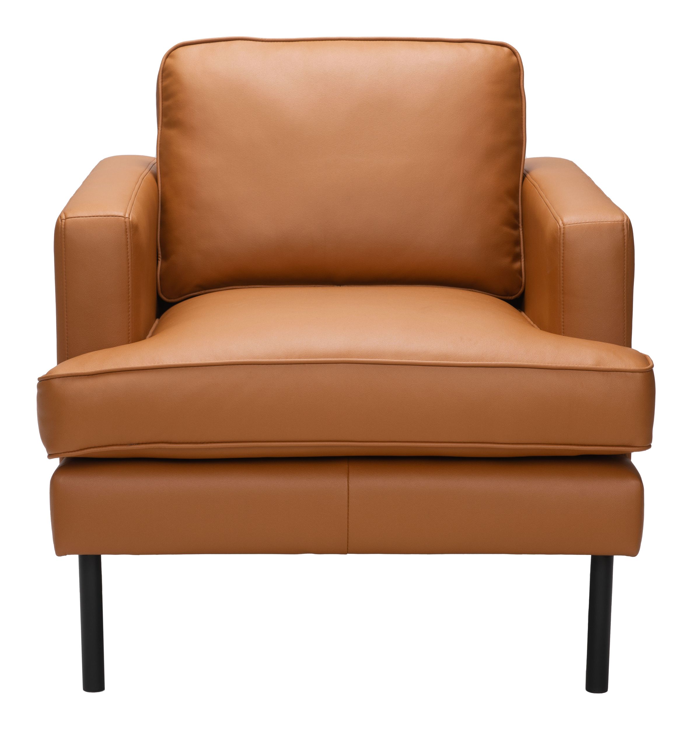 Decade Faux Leather Armchair