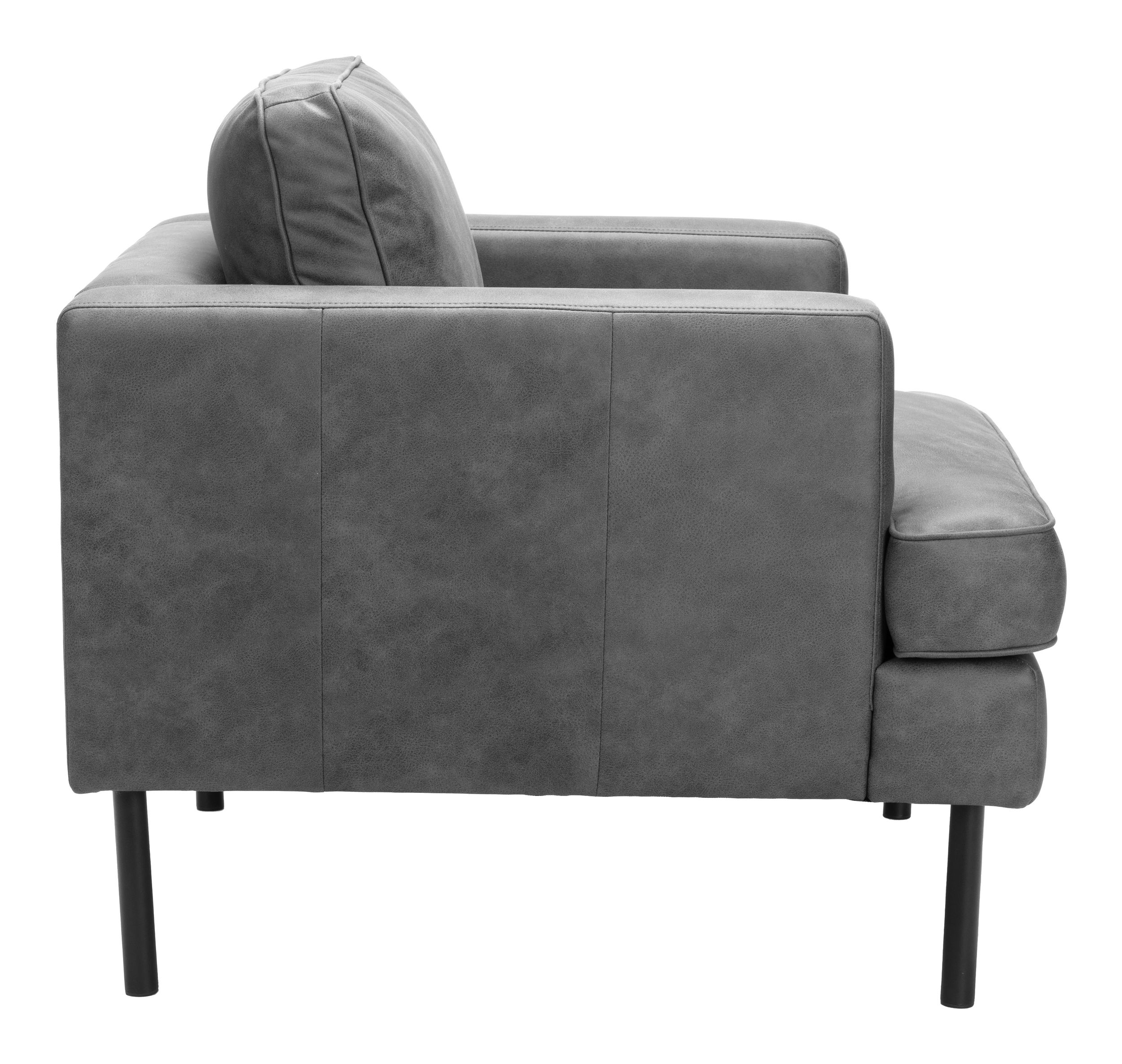 Decade Faux Leather Armchair
