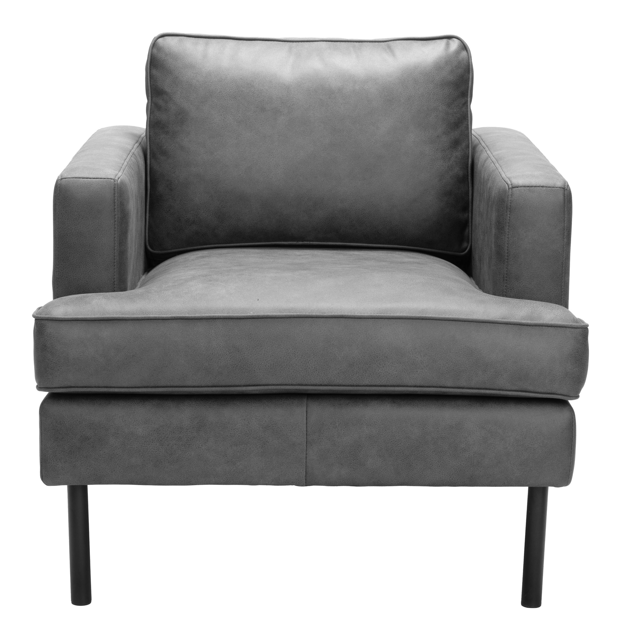 Decade Faux Leather Armchair