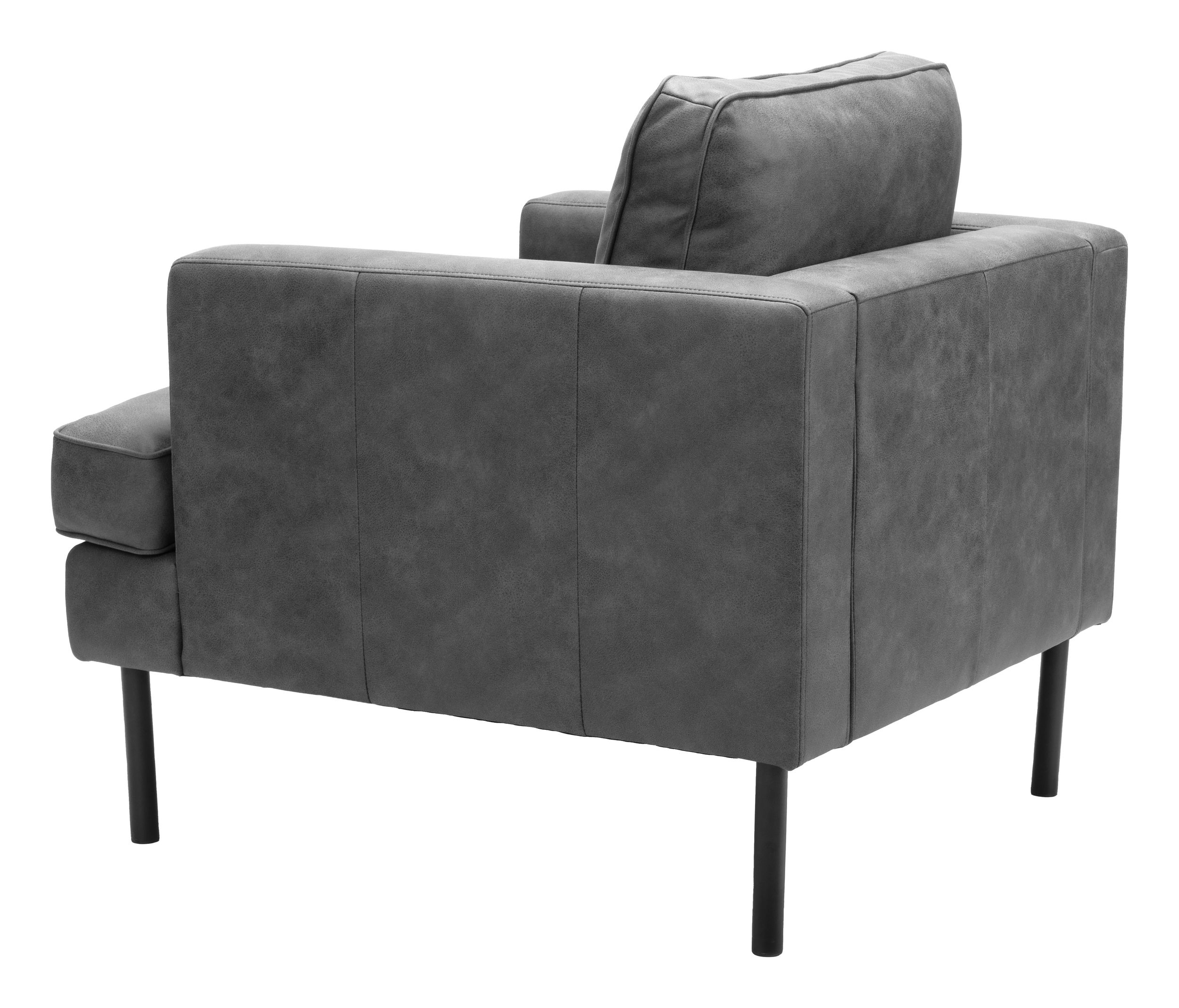 Decade Faux Leather Armchair
