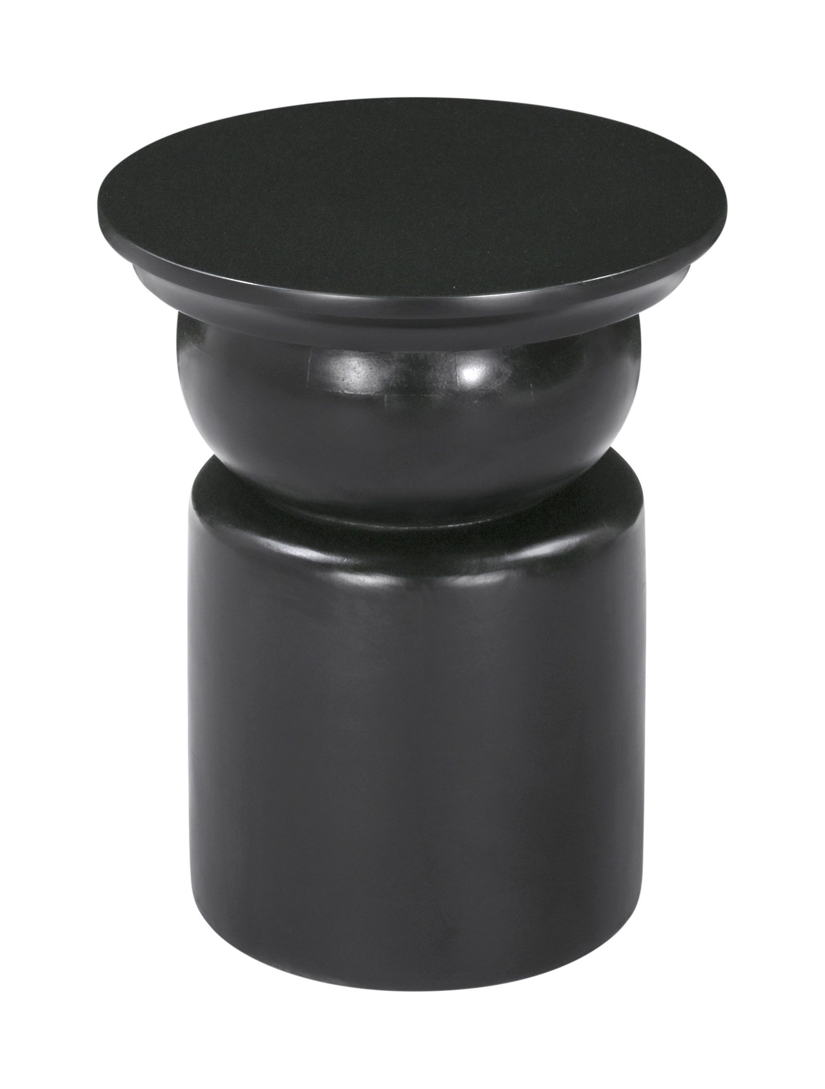 Colombo Round Wood Side Table