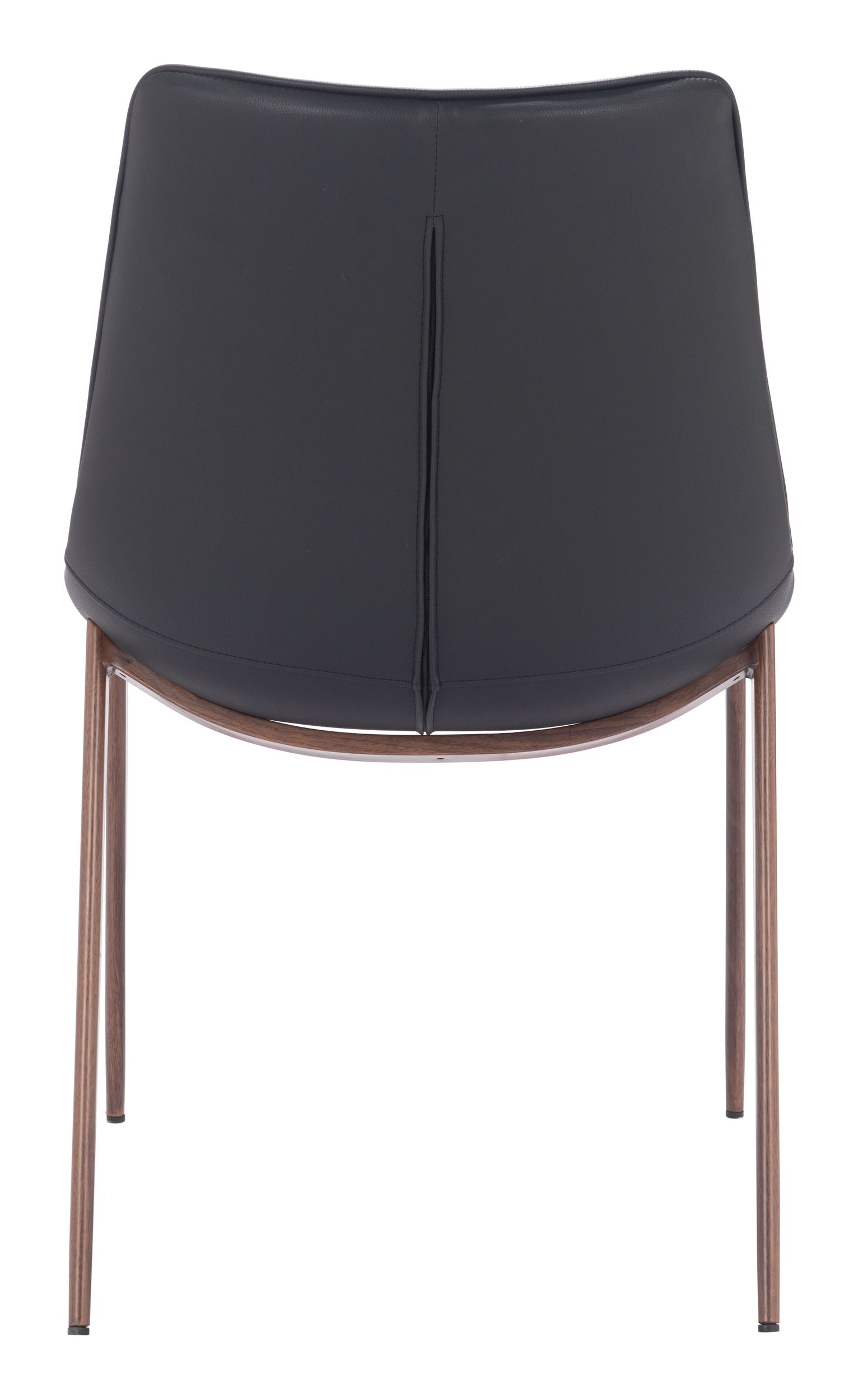 Magnus Faux Leather/Steel Dining Chair