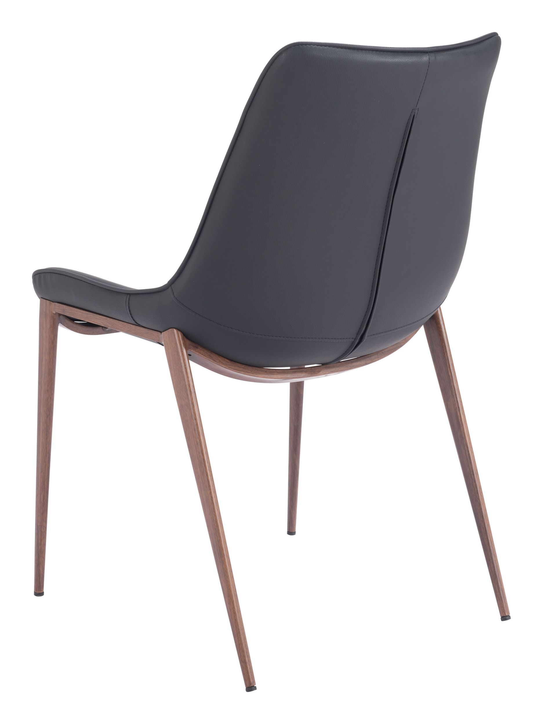 Magnus Faux Leather/Steel Dining Chair